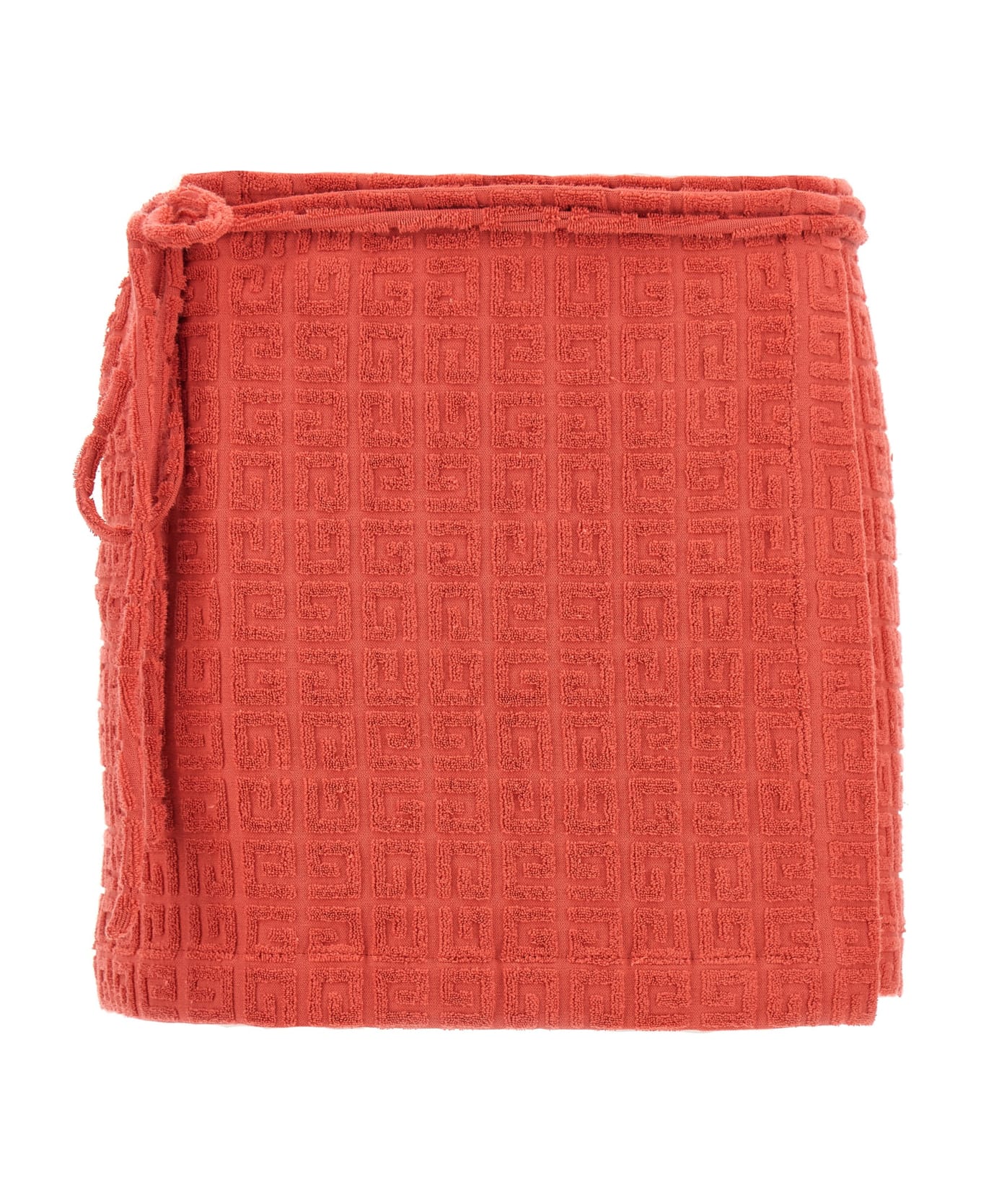 Givenchy Plage Capsule Wrap Skirt - Red