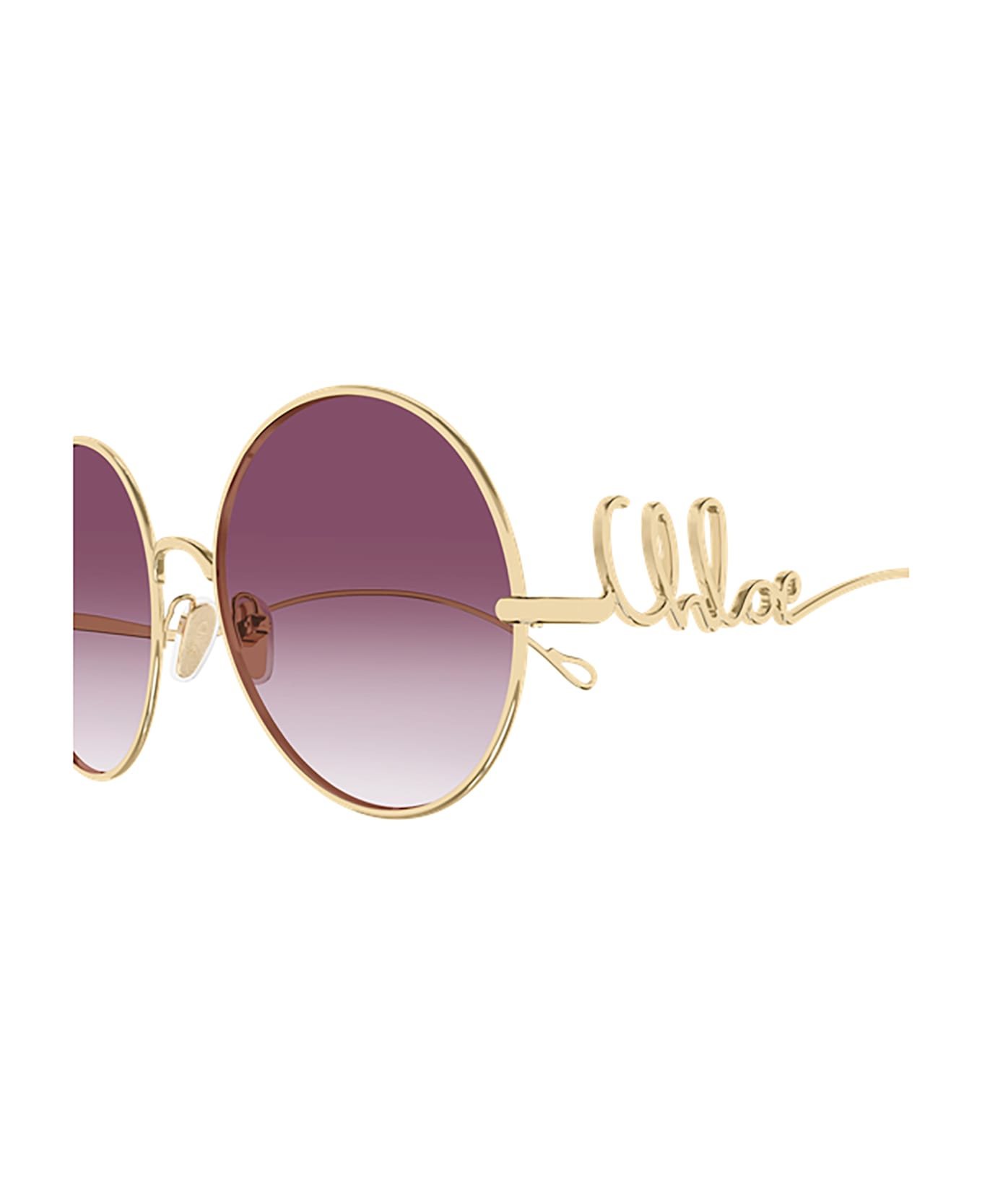 Chloé Eyewear CH0329S Sunglasses - Gold Gold Red