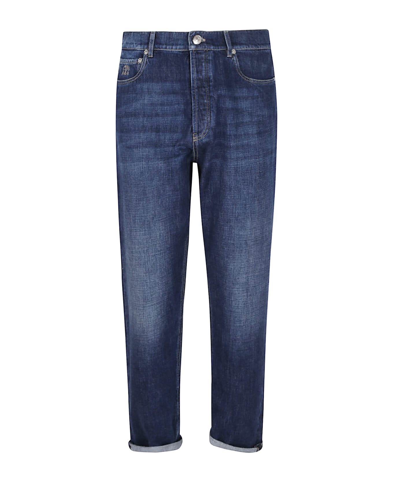 Brunello Cucinelli Denim Pants - Denim Scuro