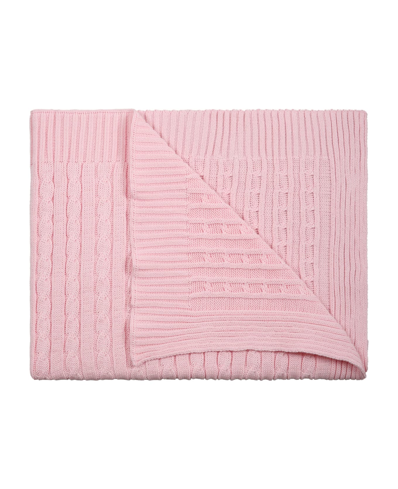Little Bear Pink  Blanket For Baby Girl - Pink