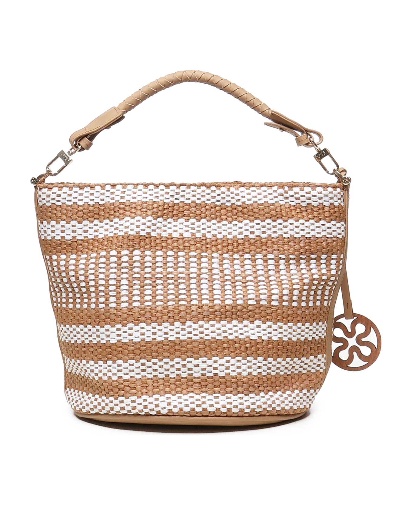 V73 Stefanie Bucket Bag - Beige