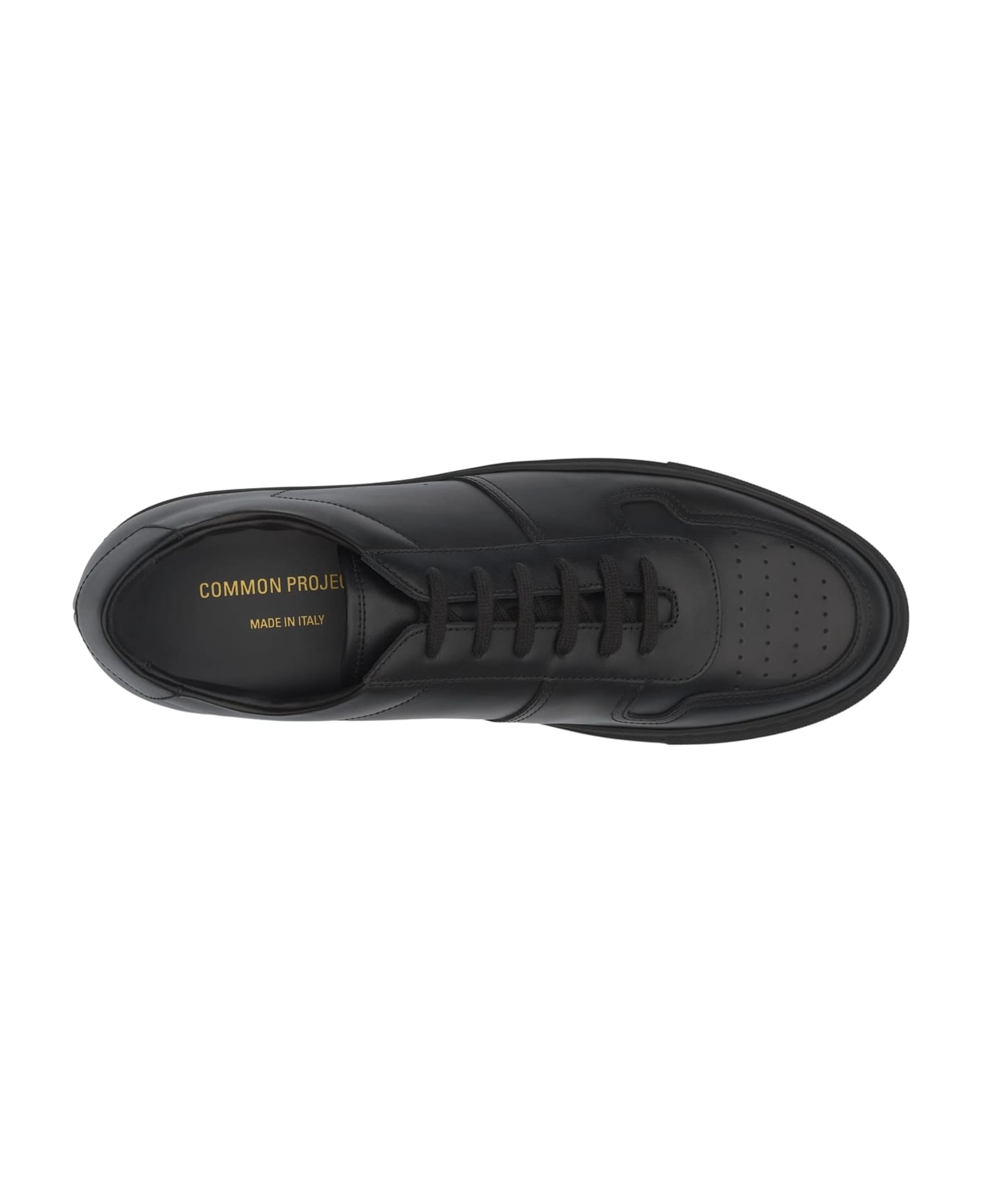Common Projects Bball Low In Leather - Black