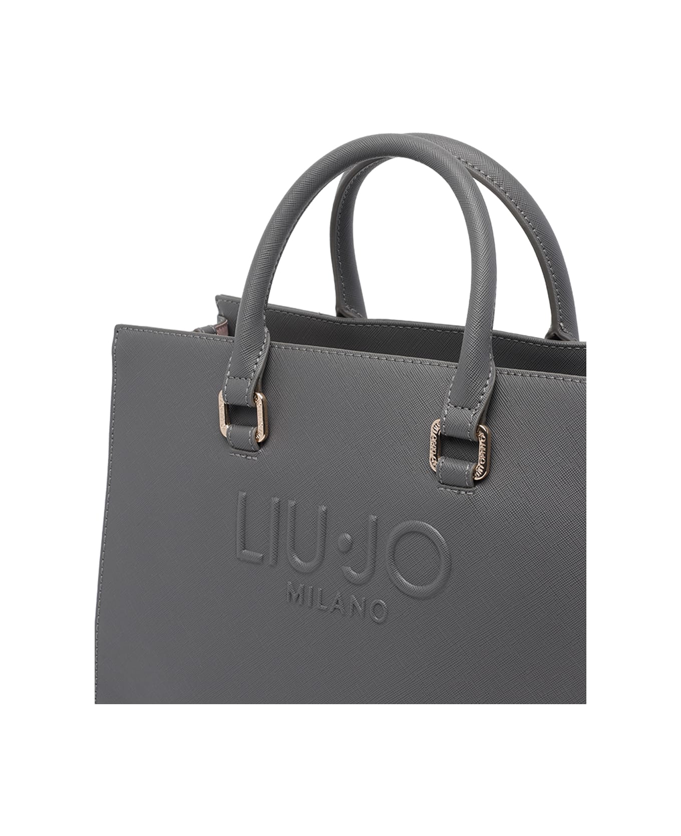 Liu-Jo Logo Tote Bag - Grey
