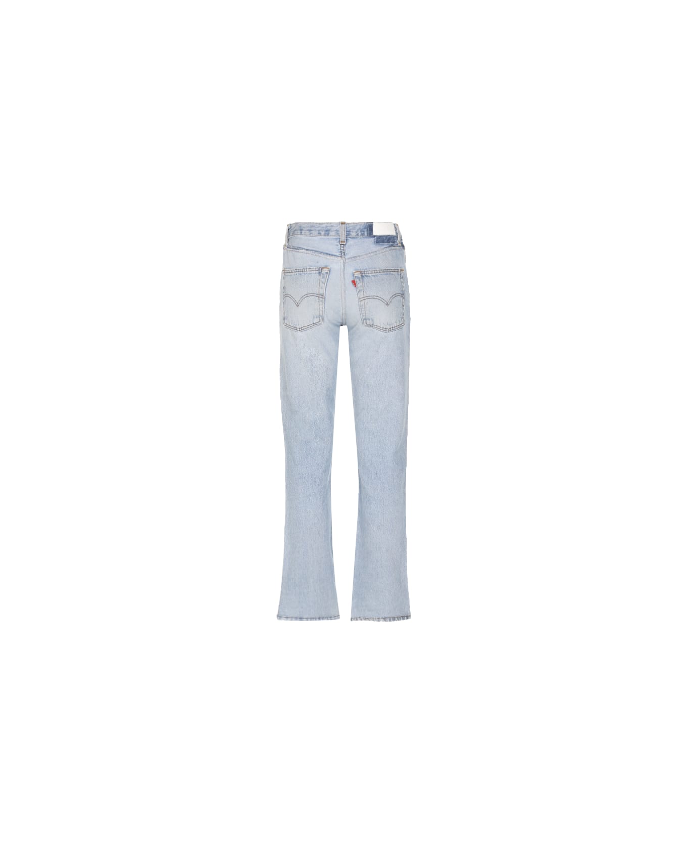 RE/DONE Flared Jeans In Denim - Indigo