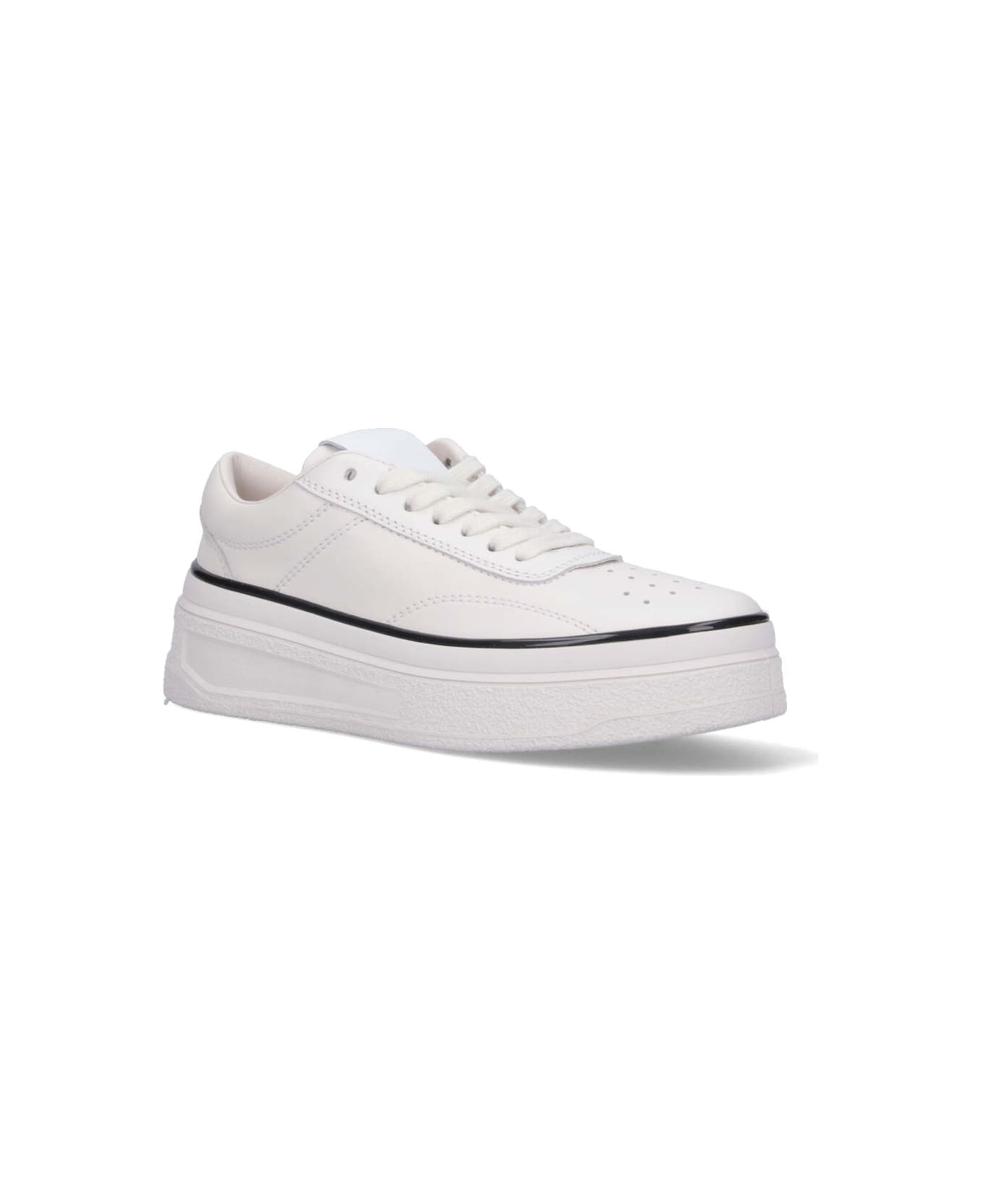 Jil Sander Low-top Sneakers - White