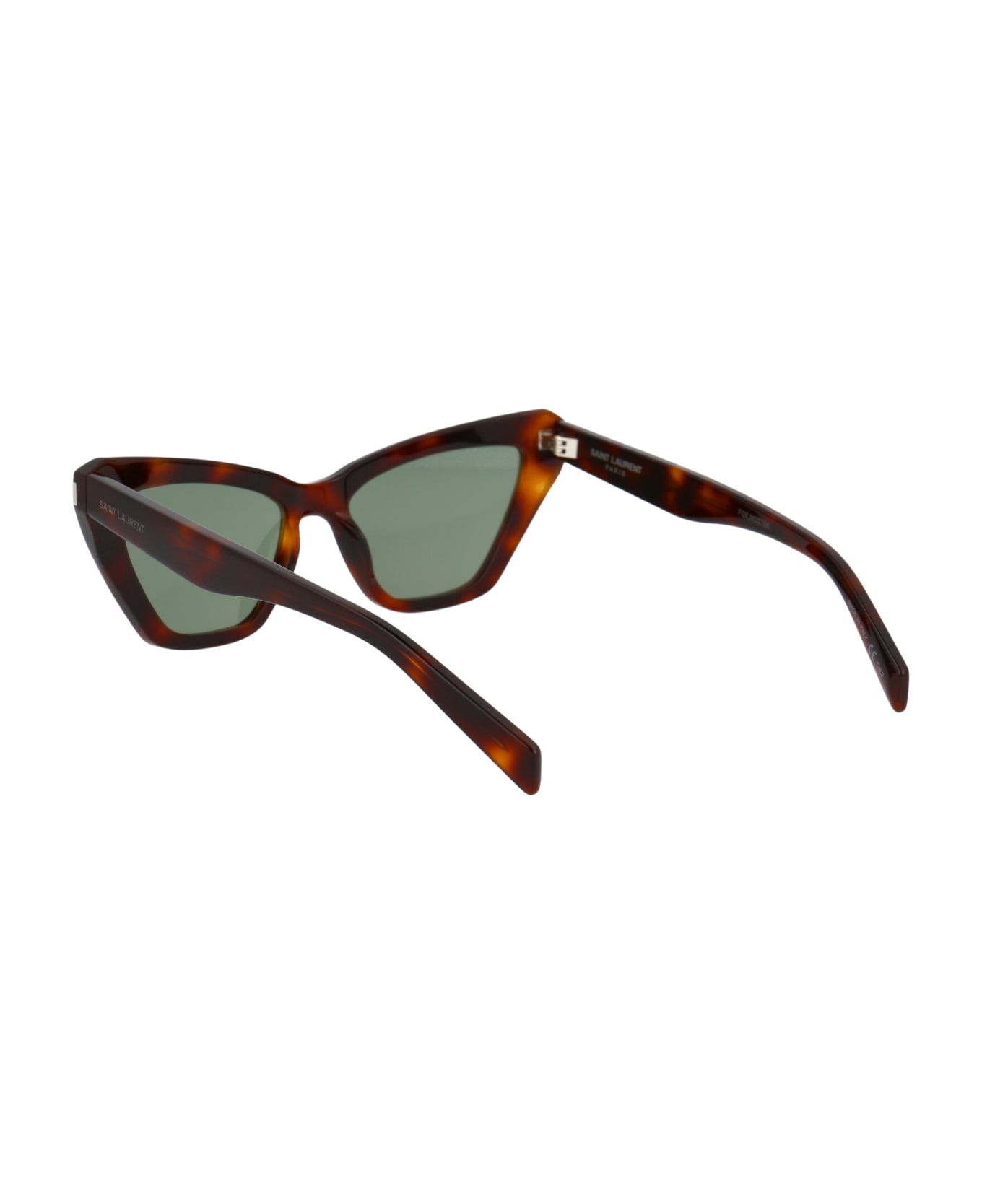 Saint Laurent Eyewear Sl 466 Sunglasses - 002 HAVANA HAVANA GREEN