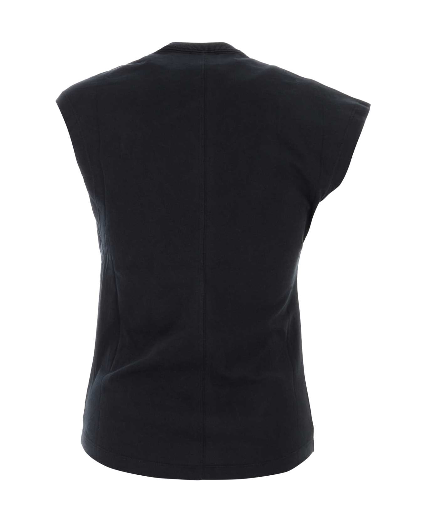 Isabel Marant Black Cotton Nayda T-shirt - Black