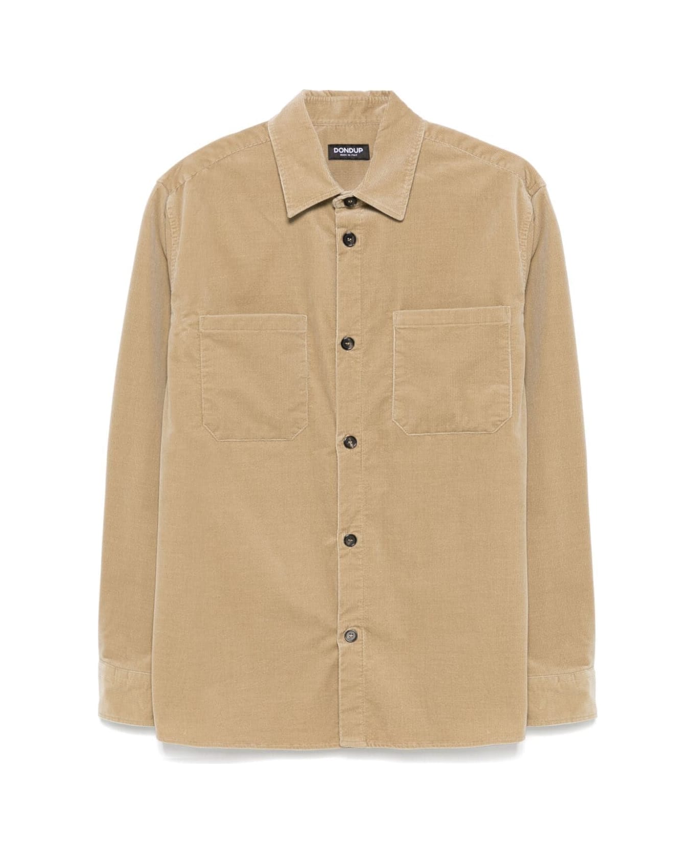 Dondup Shirt Corduroy - Stone