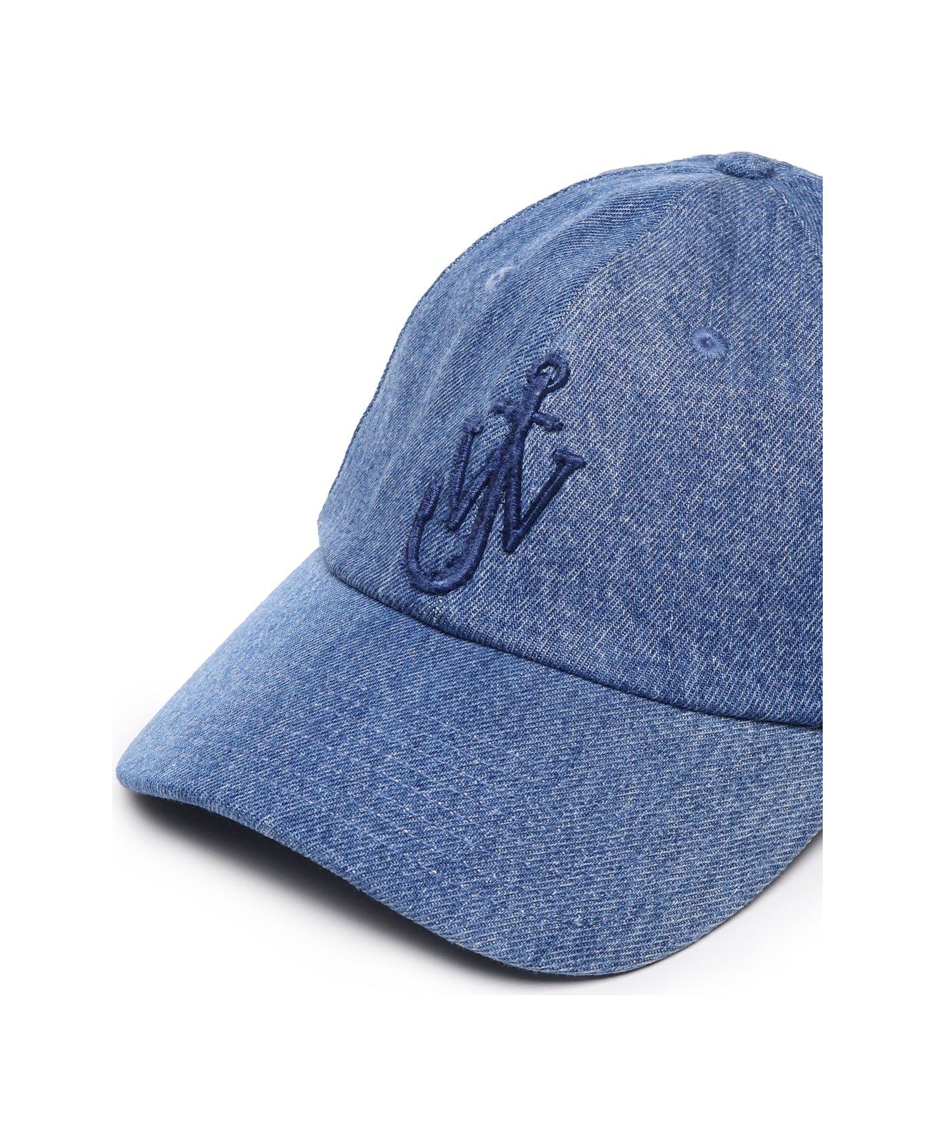 J.W. Anderson Logo Embroidered Baseball Cap - Blue