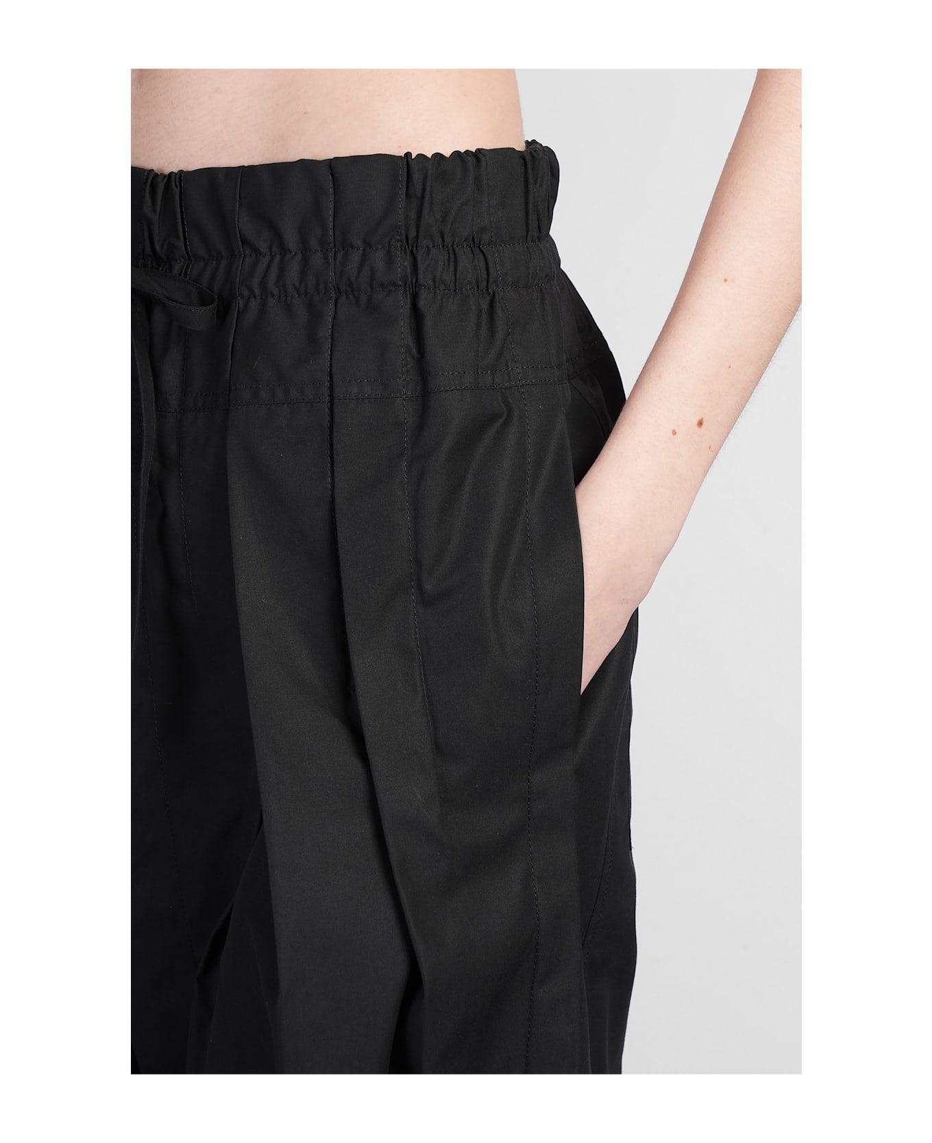 Jil Sander Trousers 68 Pants In Black Cotton - black
