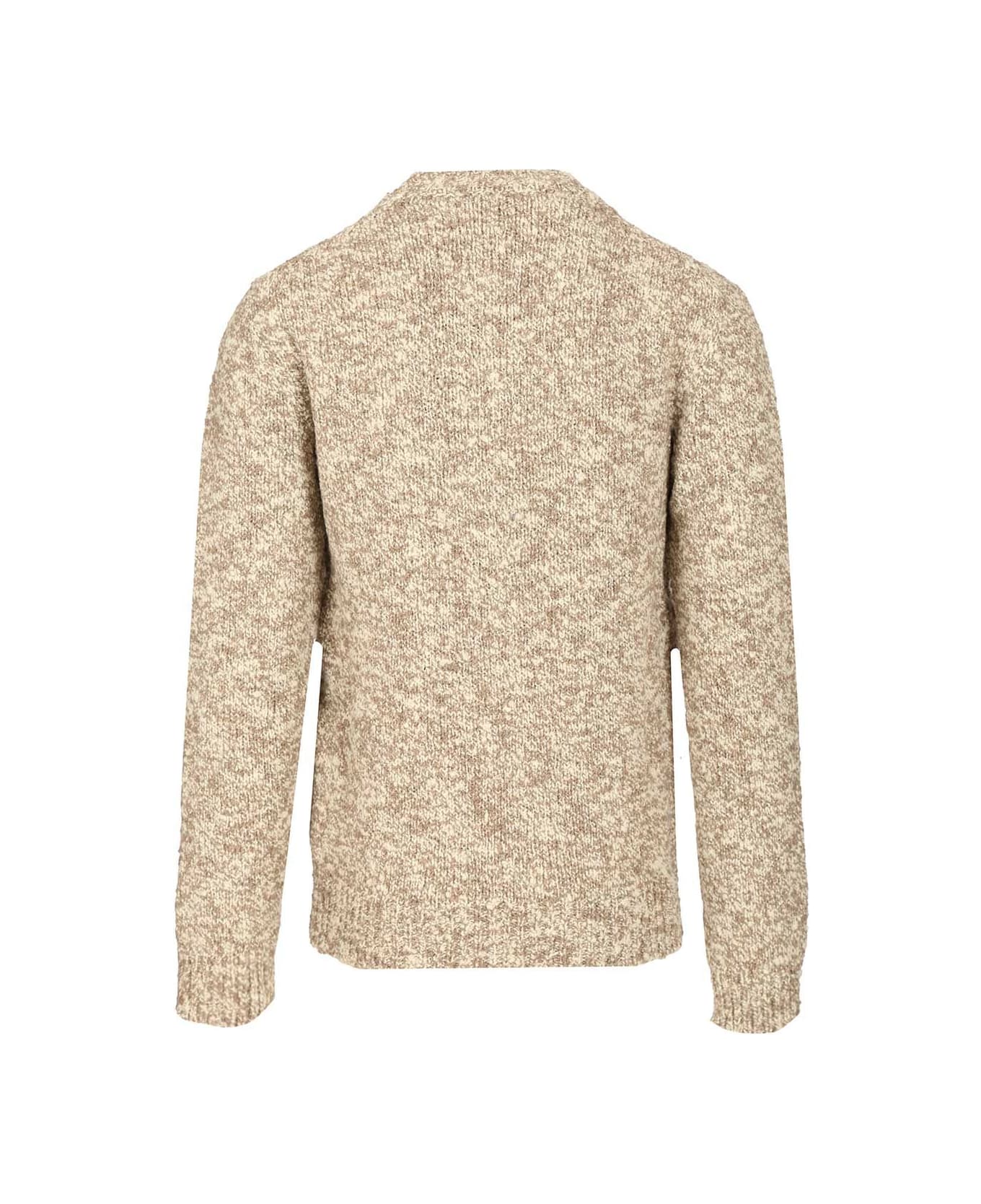 Dolce 
Gabbana Crew Neck Sweater - NEUTRALS/WHITE