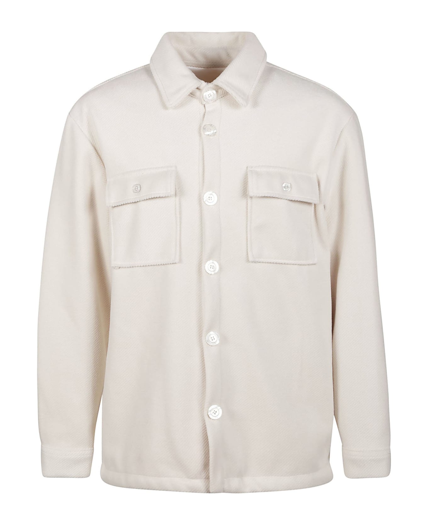 Family First Milano Shirt Jacket - WHITE