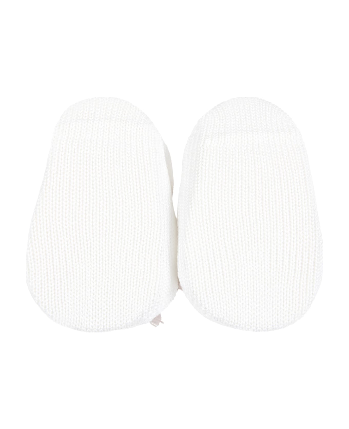 Story Loris White Baby-bootee For Baby Girl - White