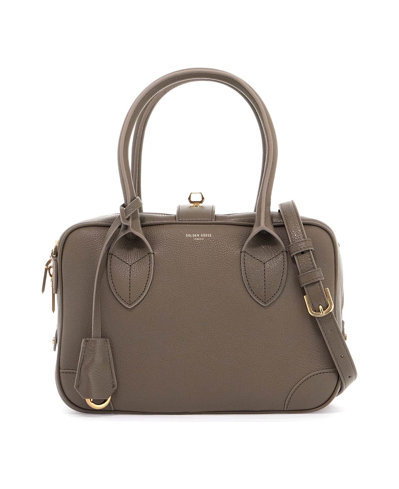 Golden Goose 
vita
 Beige Leather Top Case - green