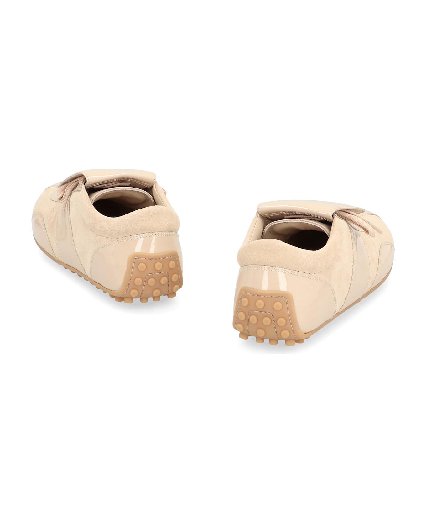 Tod's T-marathon Suede Sneakers - Beige