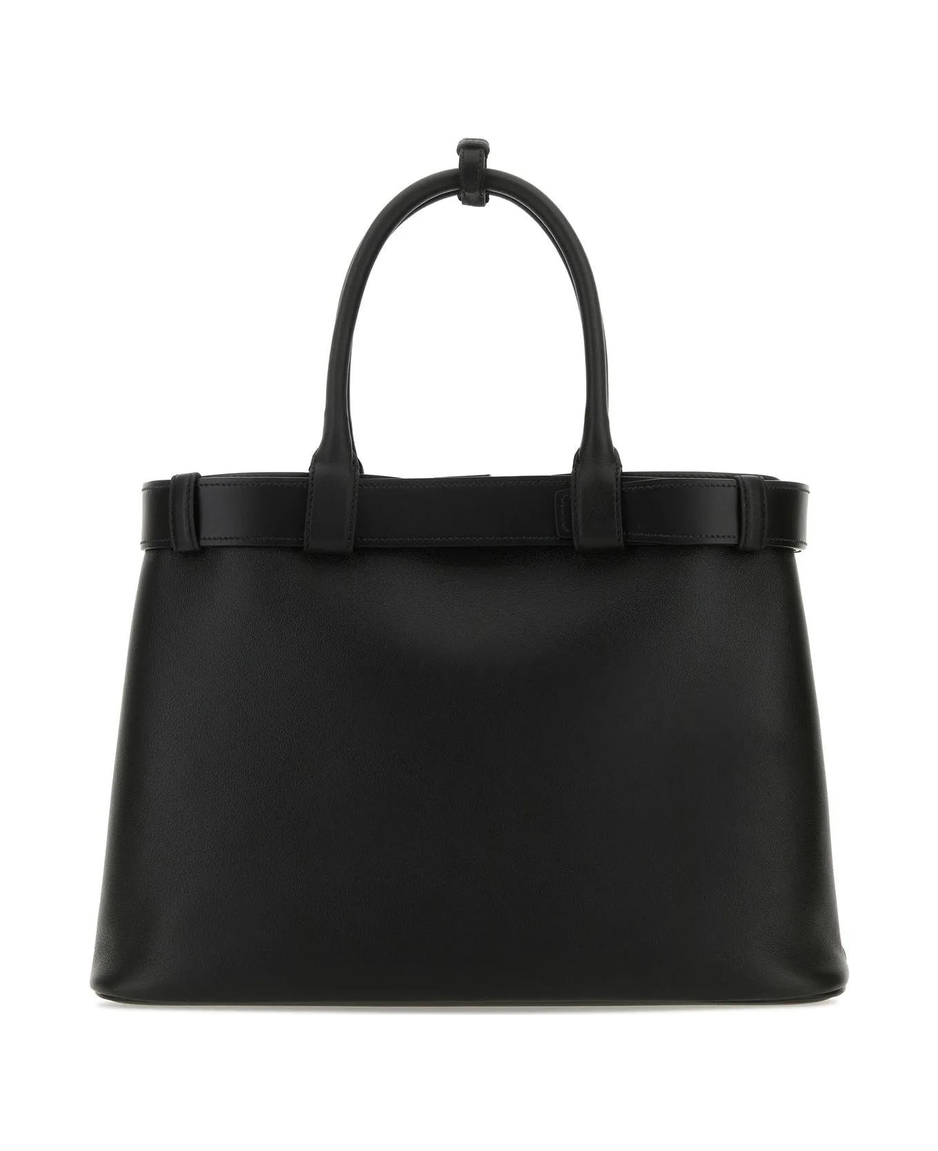 バッグ・カバンその他 Prada Large black perforated leather shopping bag Prada Large black perforated leather shopping bag | TheDoubleF