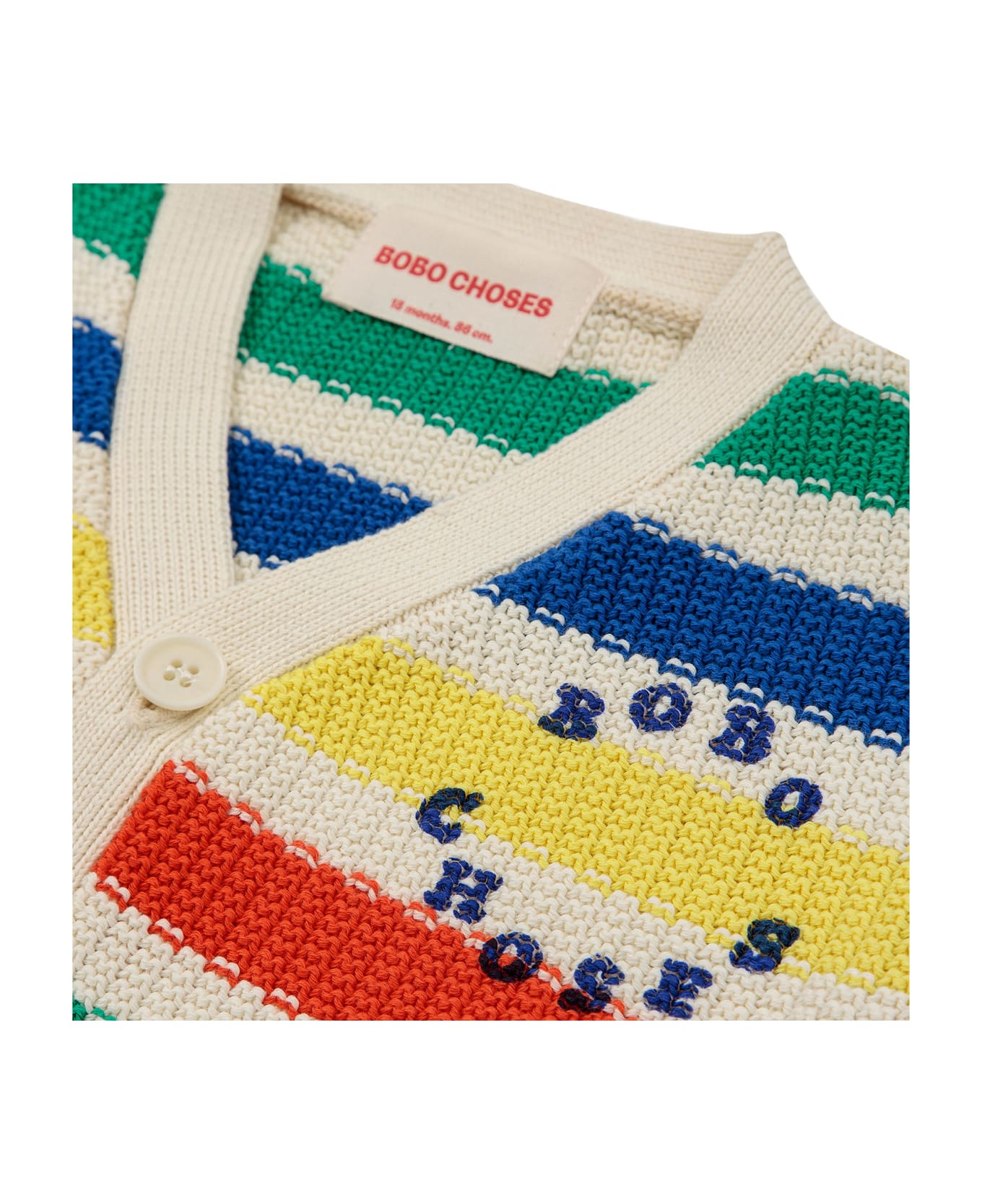 Bobo Choses Multicolor Cardigan For Babies - Multicolor