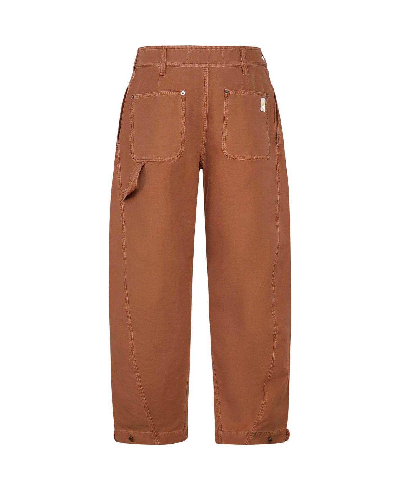 J.W. Anderson Pleated Pants - Copper