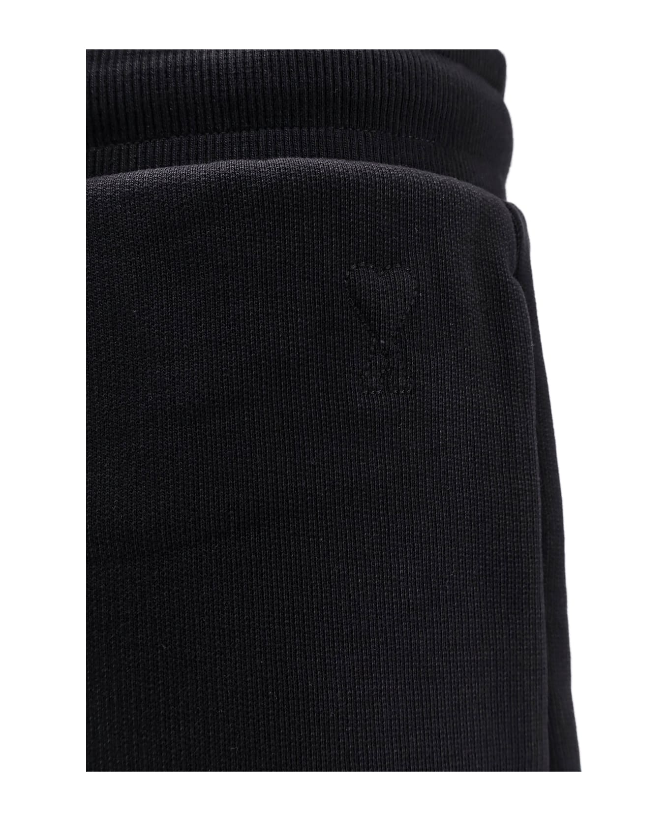 Ami Alexandre Mattiussi Cotton Jogging Shorts - Black
