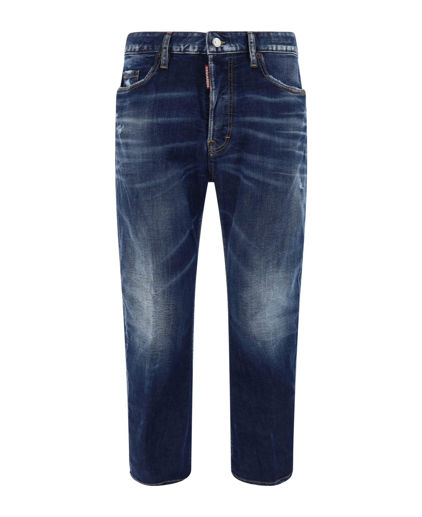 Dsquared2 Blue Stretch-cotton Jeans - 470