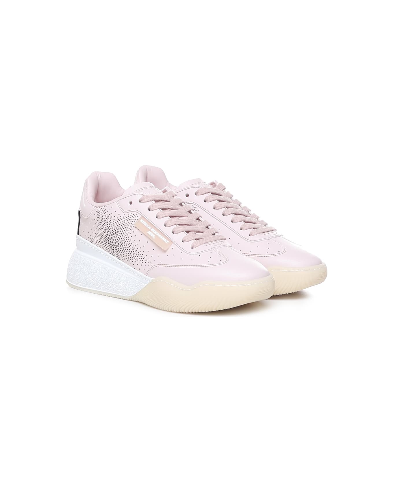 Stella McCartney Sneakers In Tencel - Pale pink