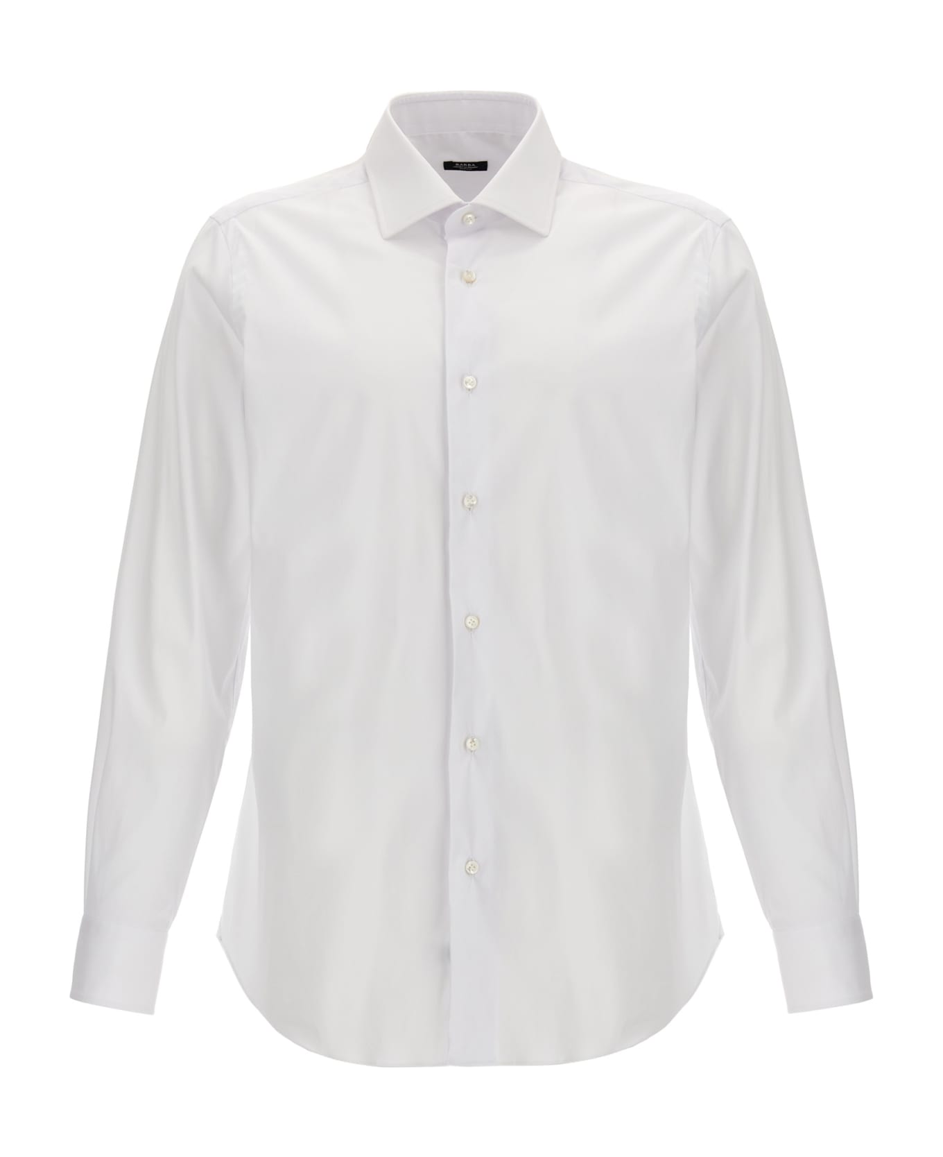 Barba Napoli Poplin Shirt - White