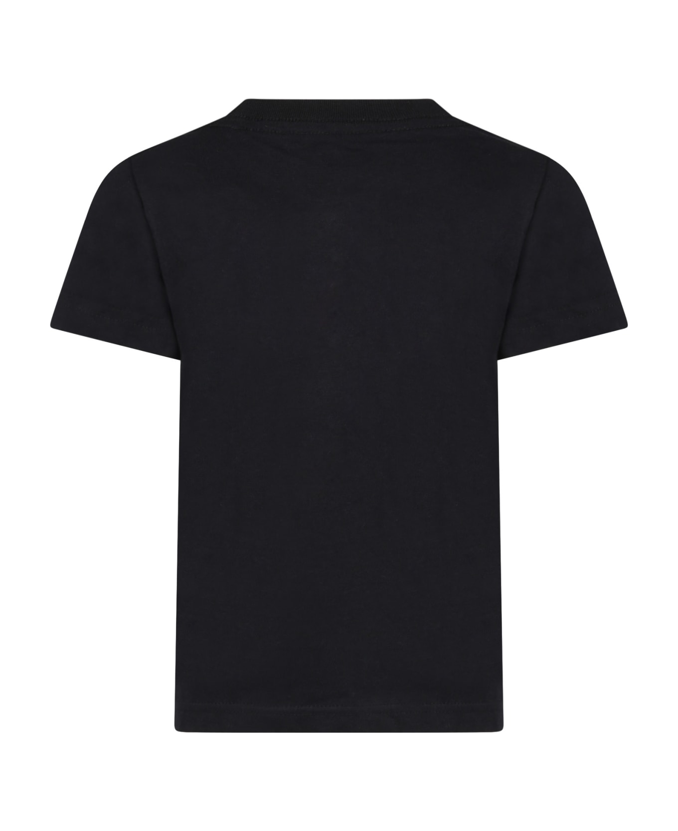 Levi's Black T-shirt For Kids With Logo - Black