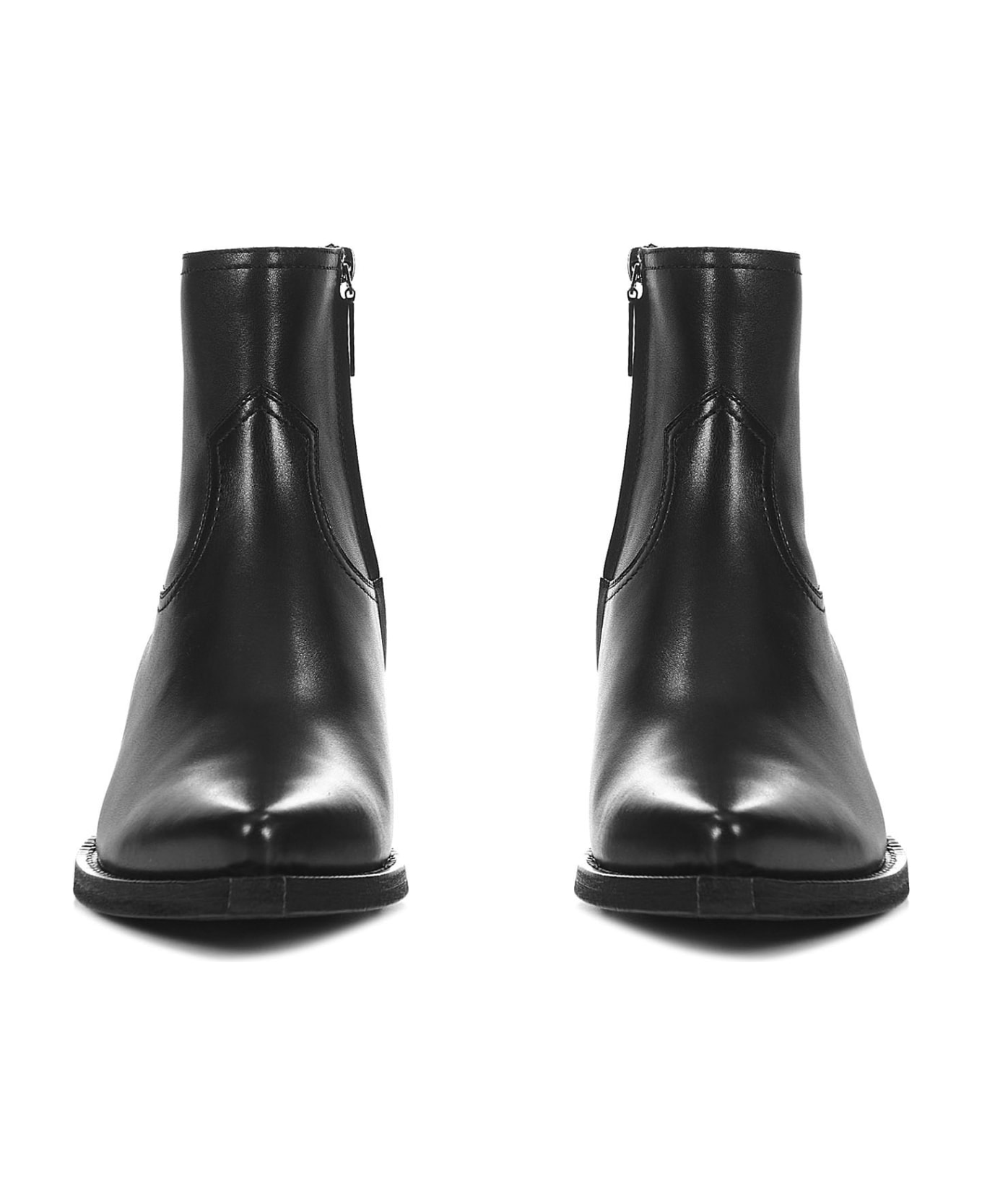 Saint Laurent Lukas 40 Boots - Black