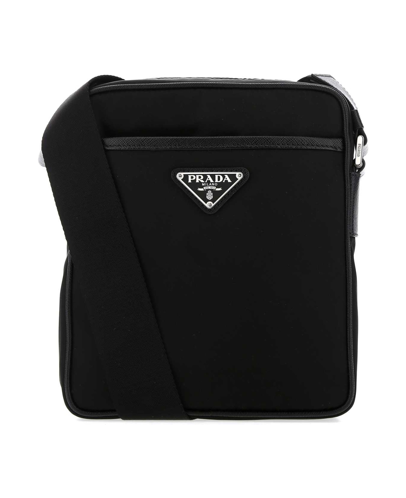 Prada Black Nylon Crossbody Bag - F0002