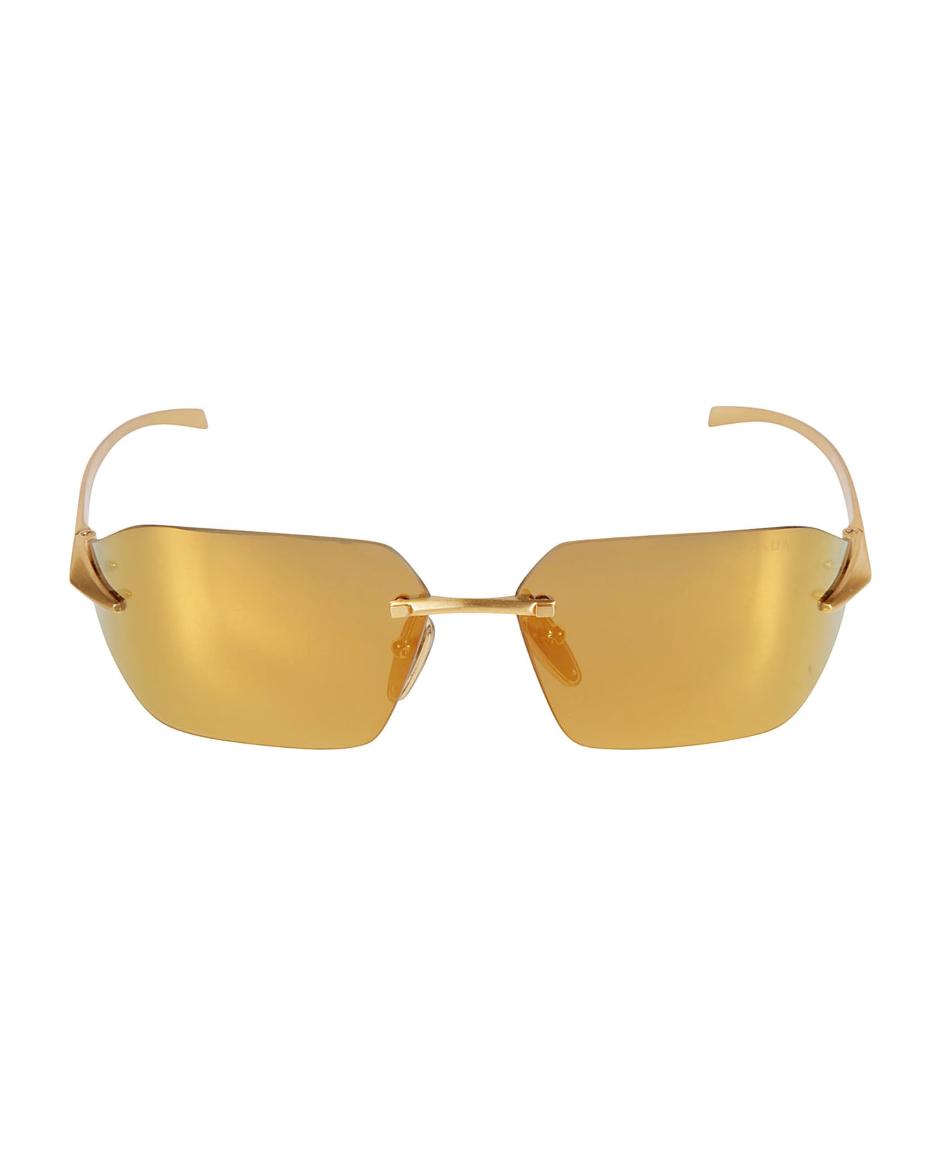 Prada Eyewear A56s Sole Sunglasses Sunglasses - 15N80C Satin Yellow Gold