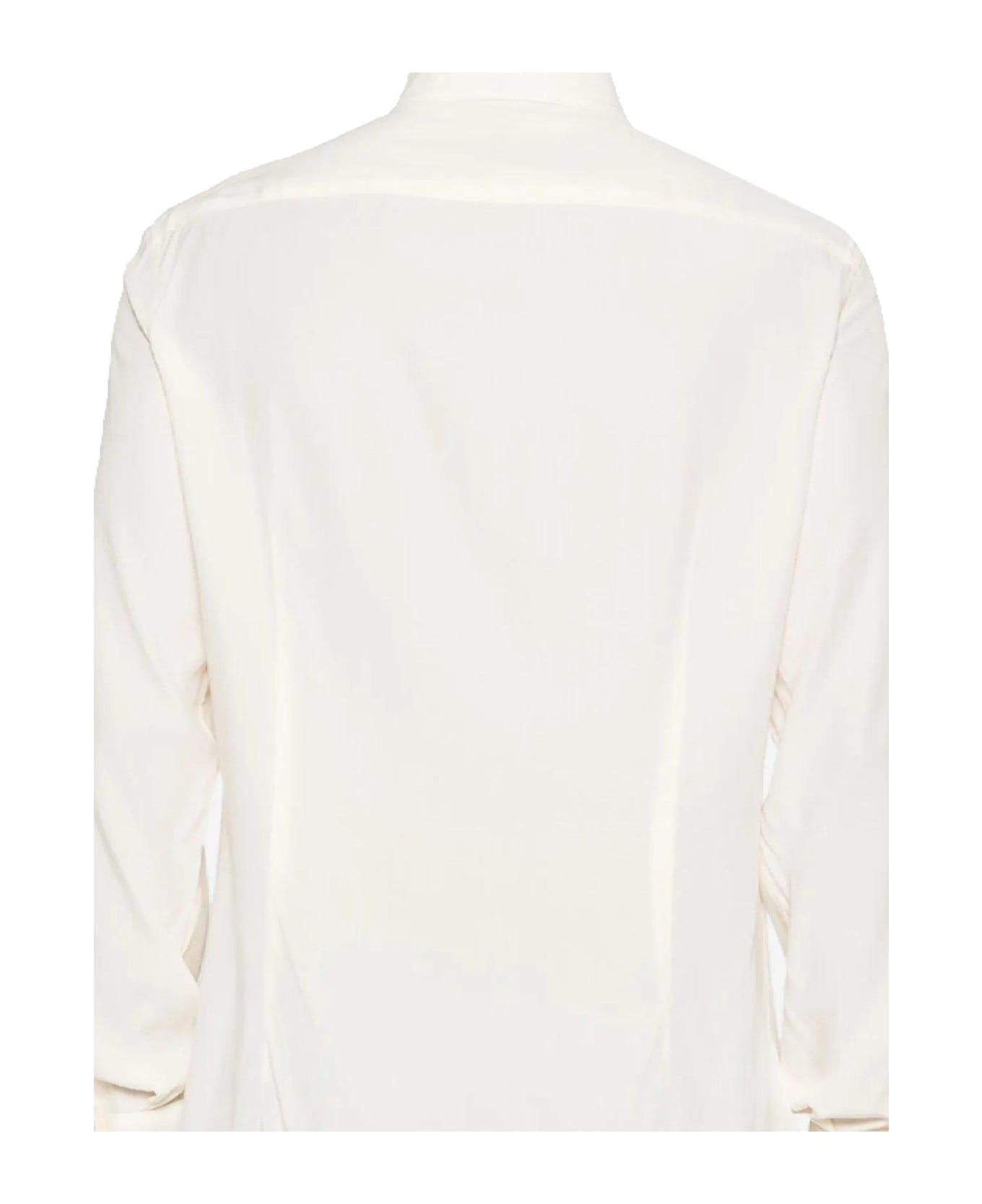 Emporio Armani Classic Button-down Shirt - Cream