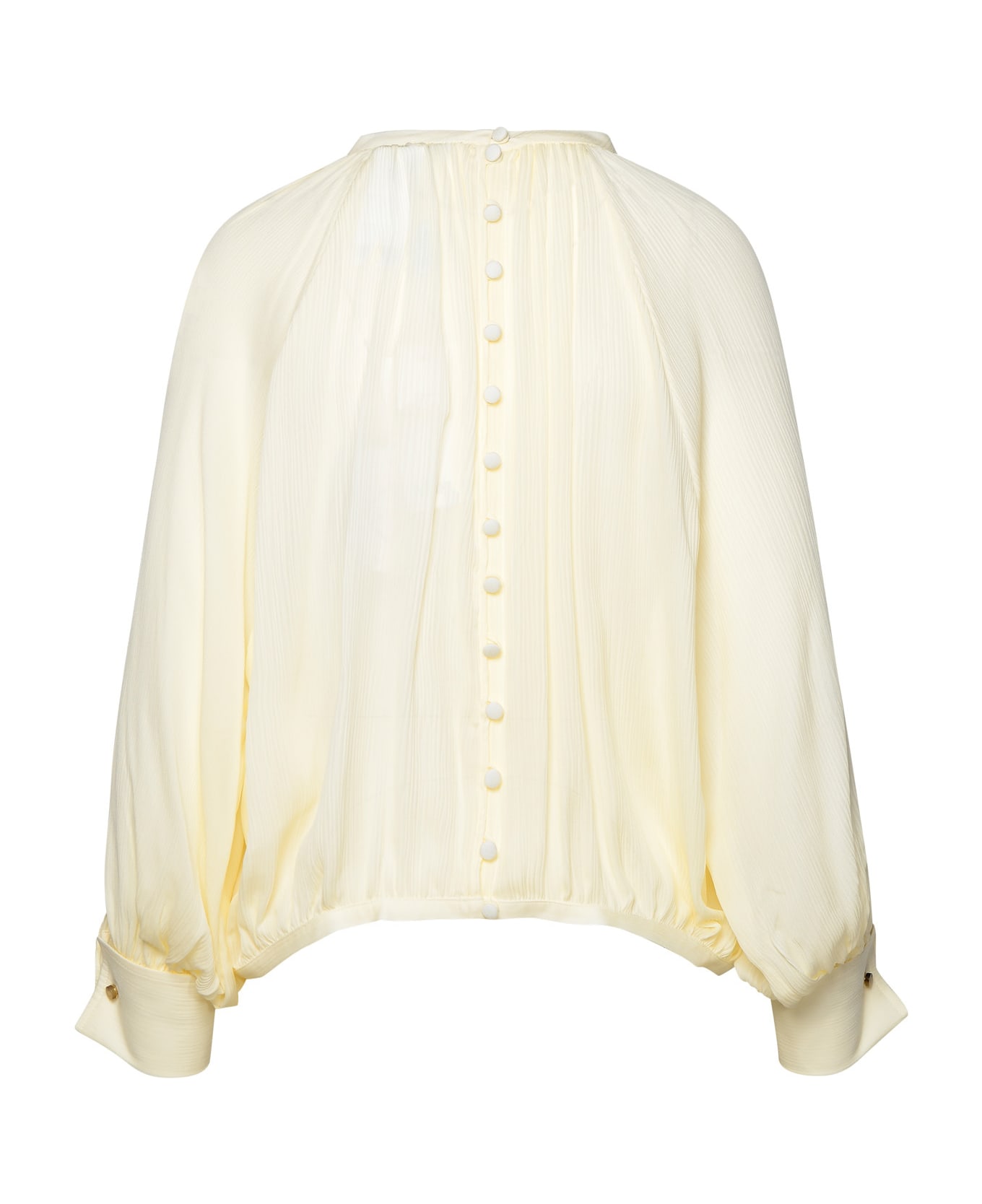 Max Mara Ivory Silk Shirt - Ivory