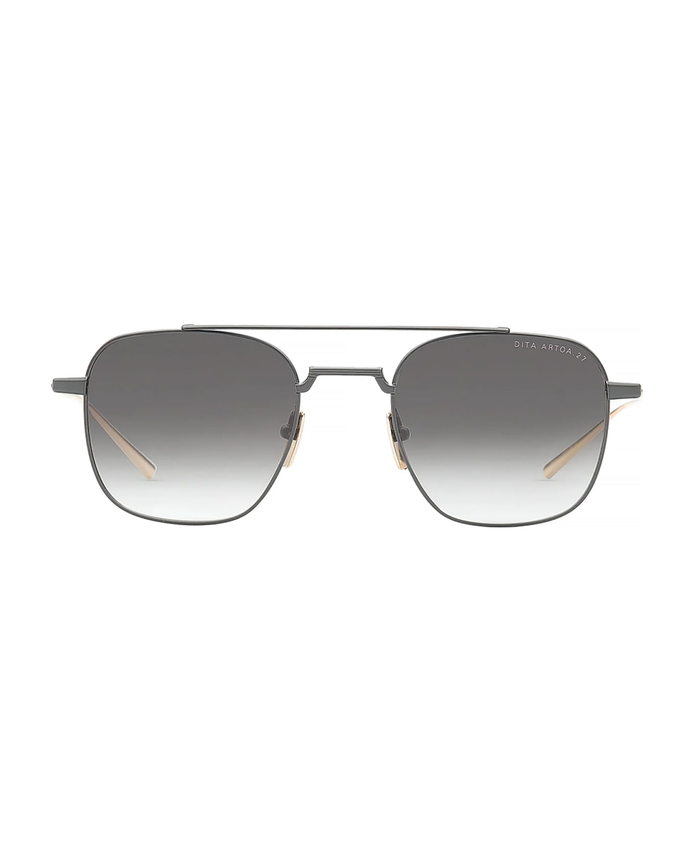 Dita DTS163/A/02 ARTOA.27 Sunglasses - Black Iron_white Gold サングラス