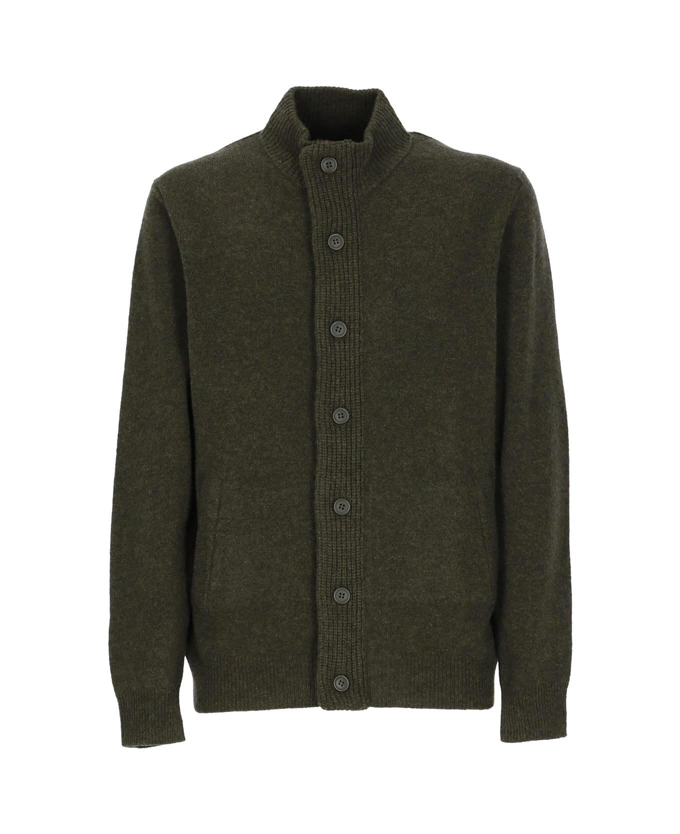 Barbour Essential Cardigan - Green
