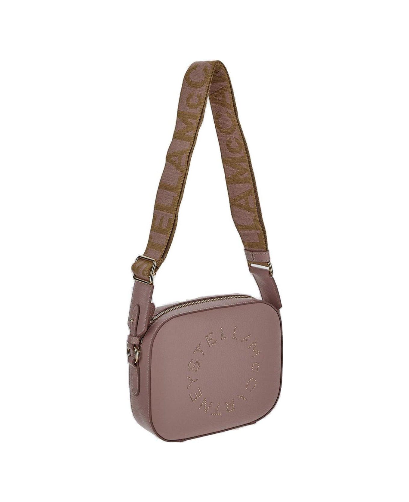 Stella McCartney Logo Studded Mini Crossbody Bag - Pink