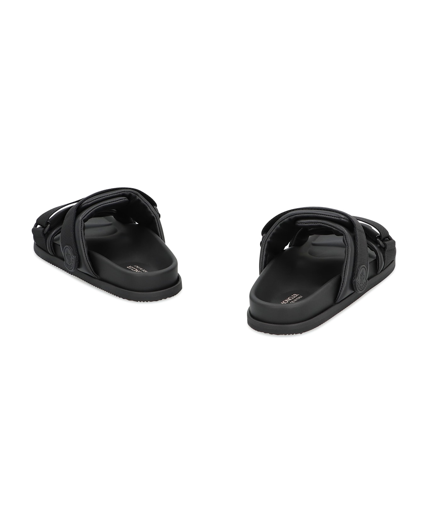 Moncler Mon Summer Slides - Pale pink