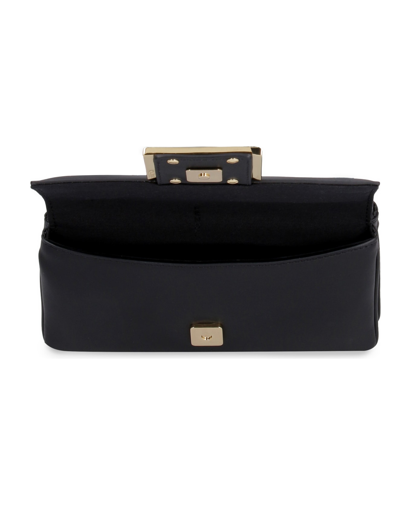 Fendi Duo Baguette Leather Mini-bag - black