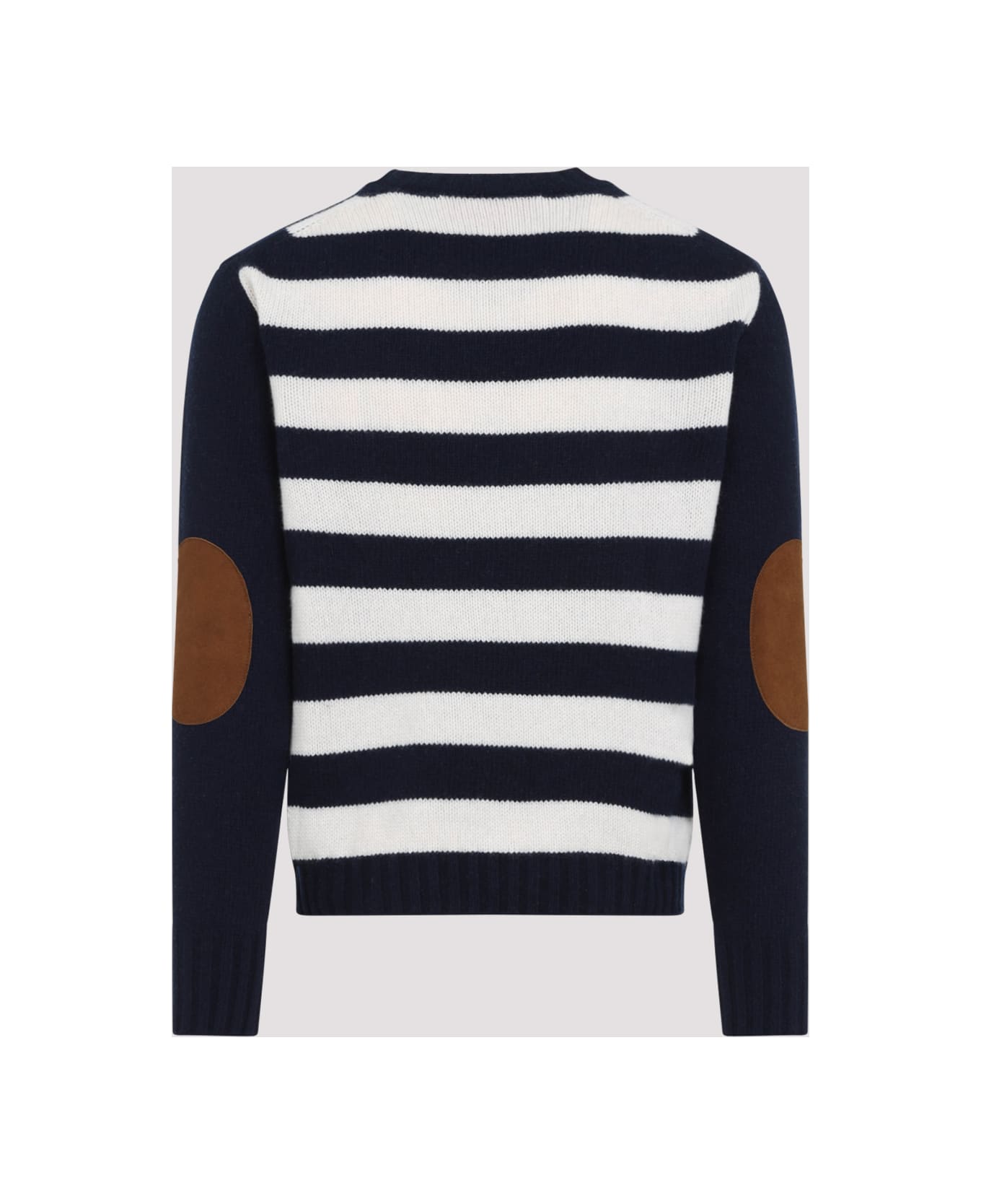 Valentino Wool And Cashmere Pullover - Rgx Indaco Burro