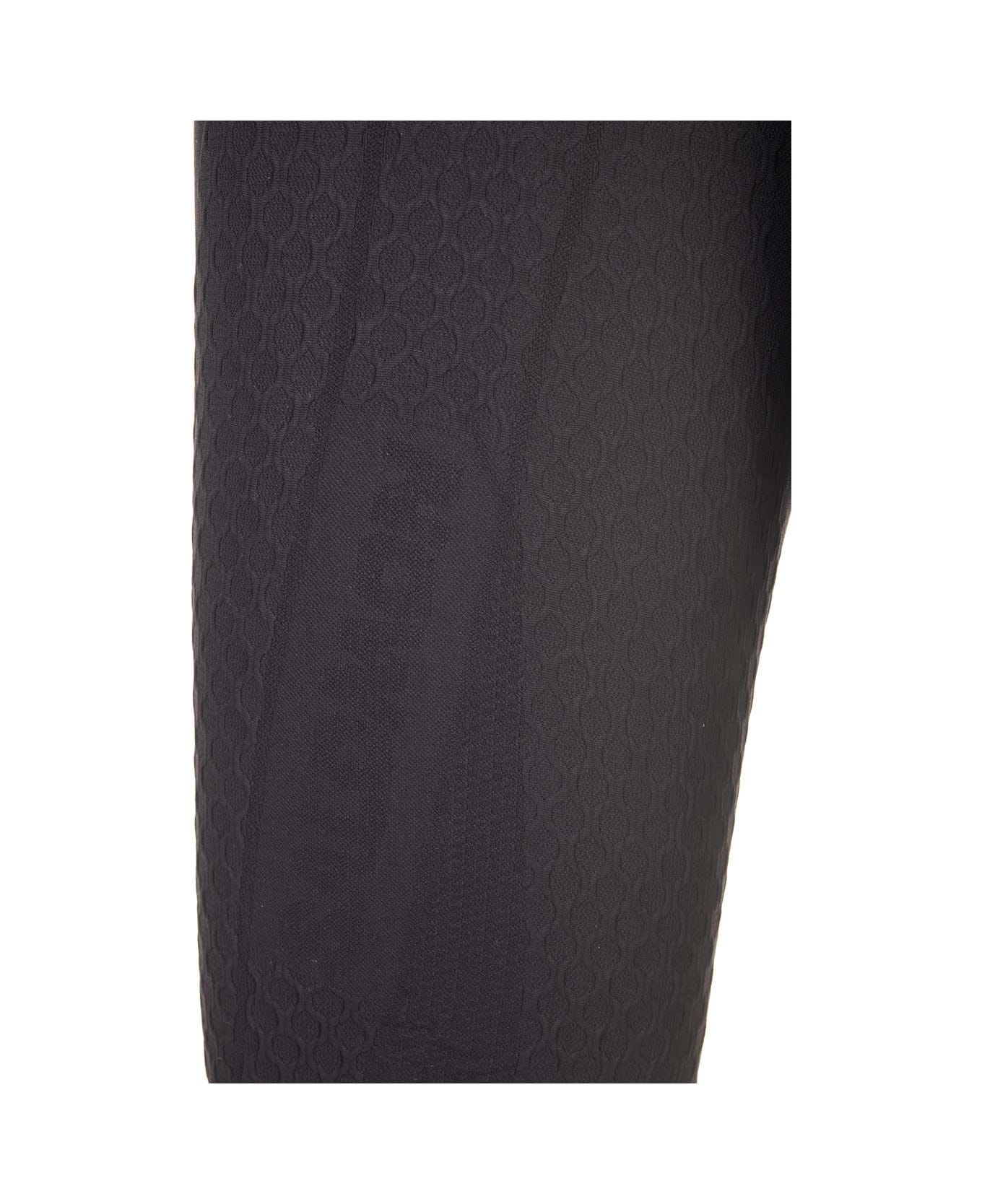 MM6 Maison Margiela Seamless Jersey Trousers "mm6 X Salomon" - Black