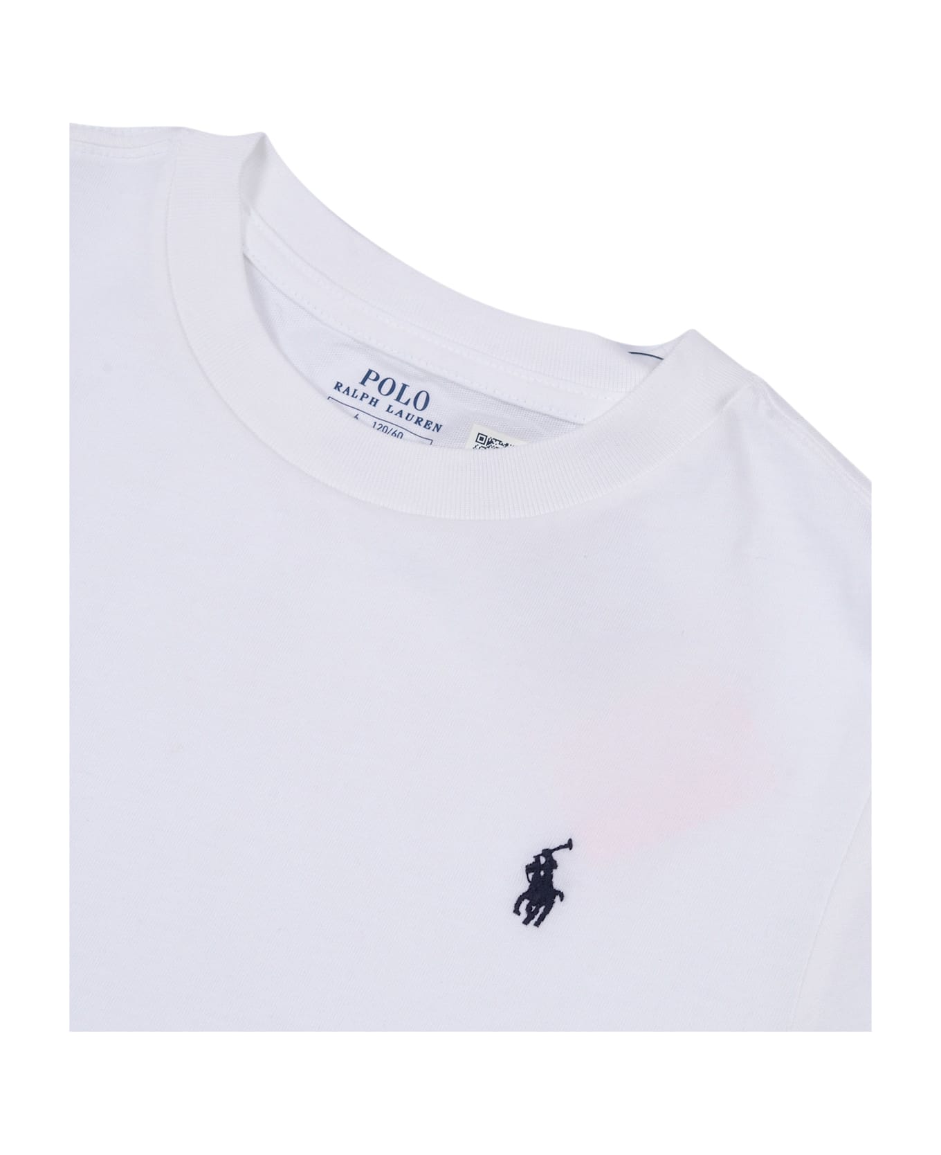 Polo Ralph Lauren Ss Cn-tops-t-shirt - WHITE