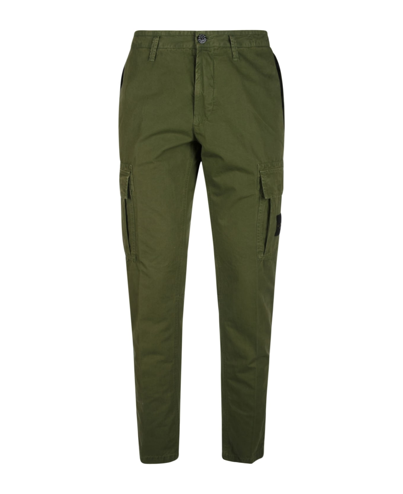 Stone Island Cargo Buttoned Trousers - V0158