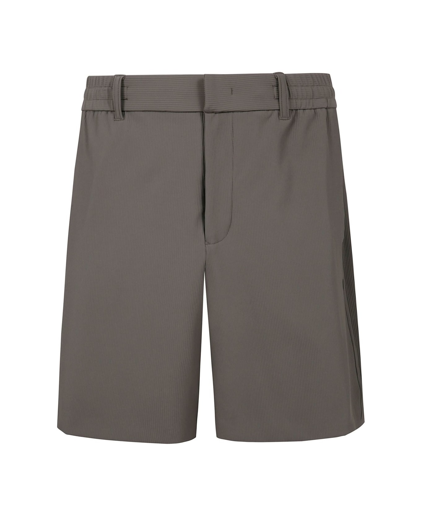 Emporio Armani Nylon Bermuda Shorts - Beige