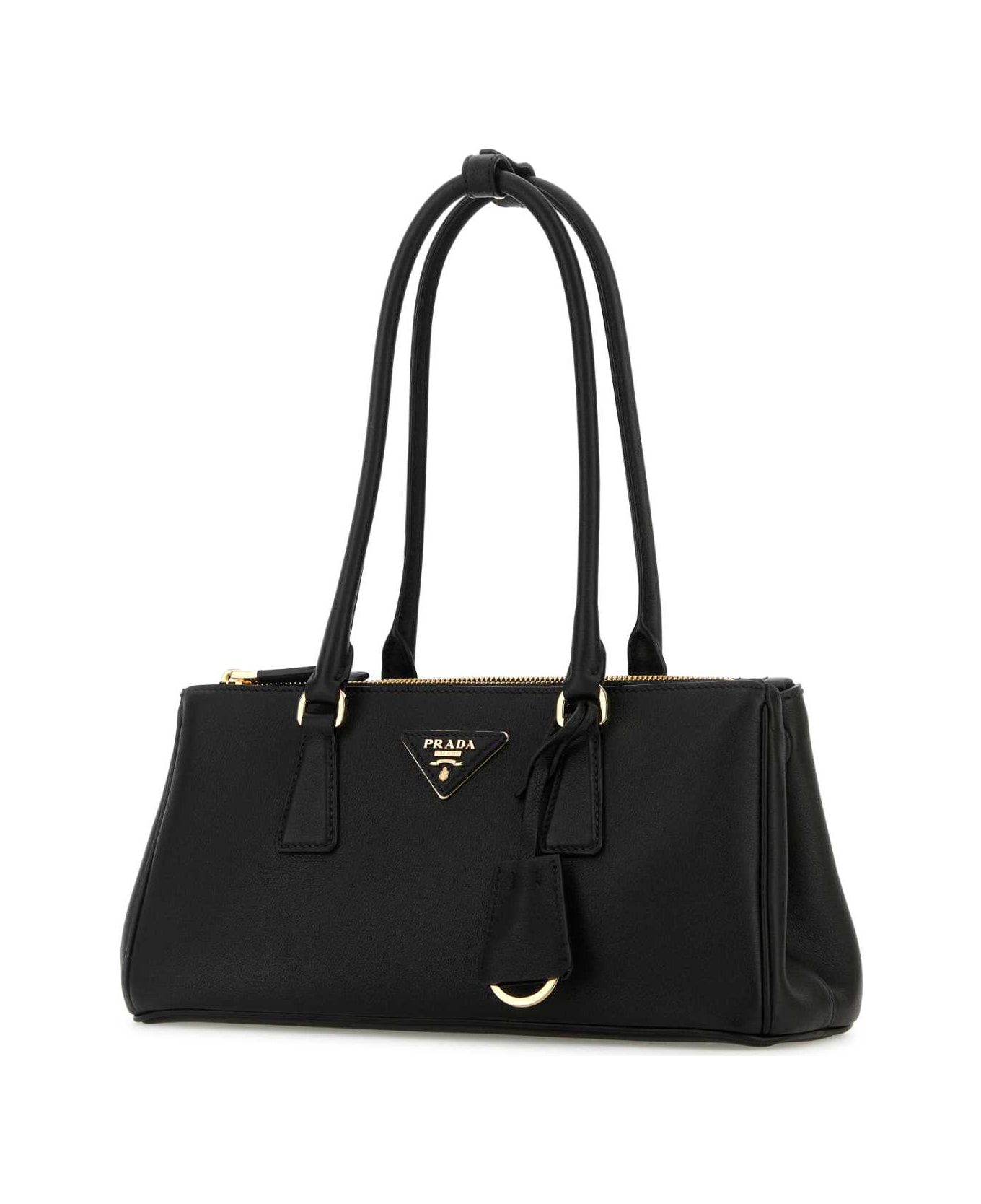 Prada Black Leather Shoulder Bag - NERO