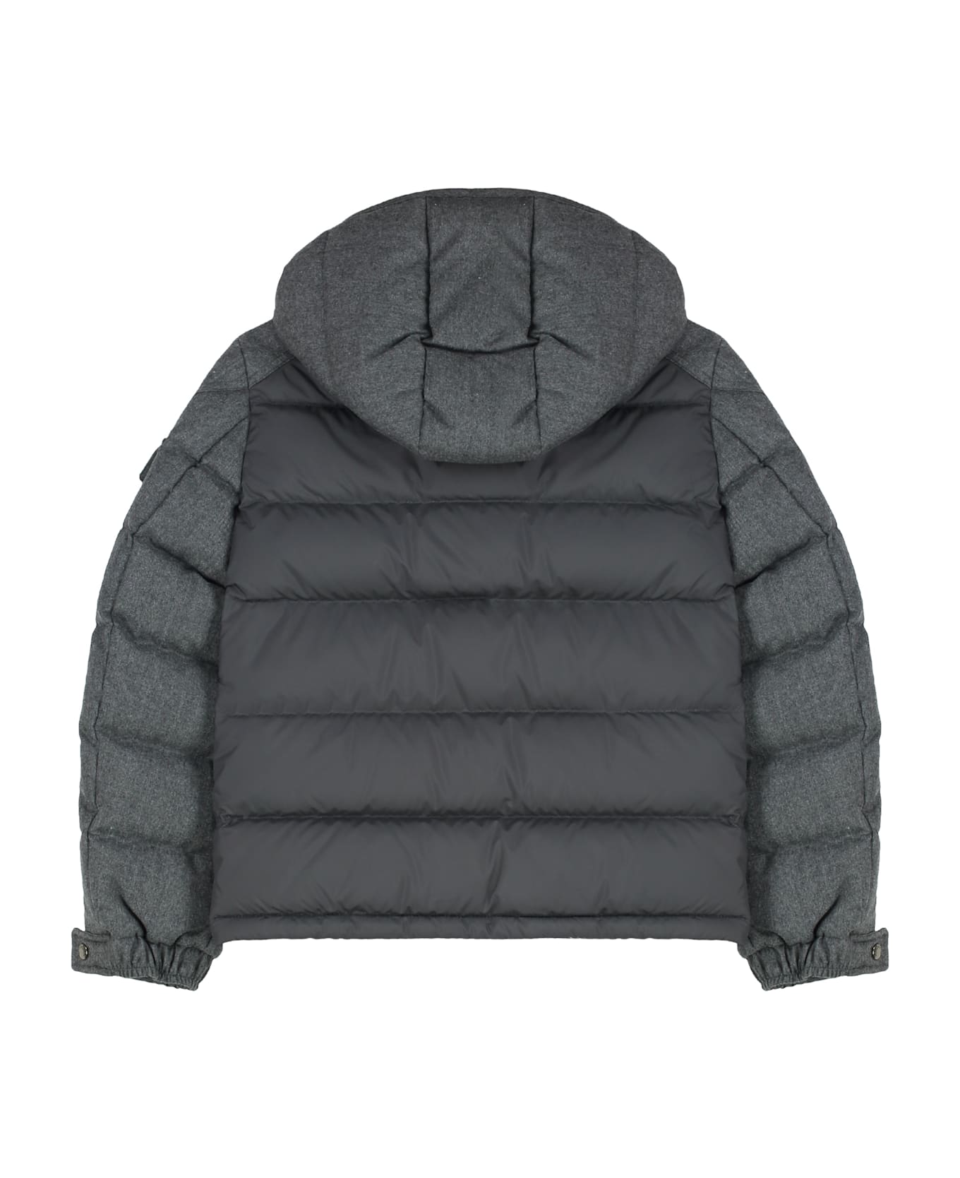 Moncler Montgenevre Hooded Down Jacket - grey