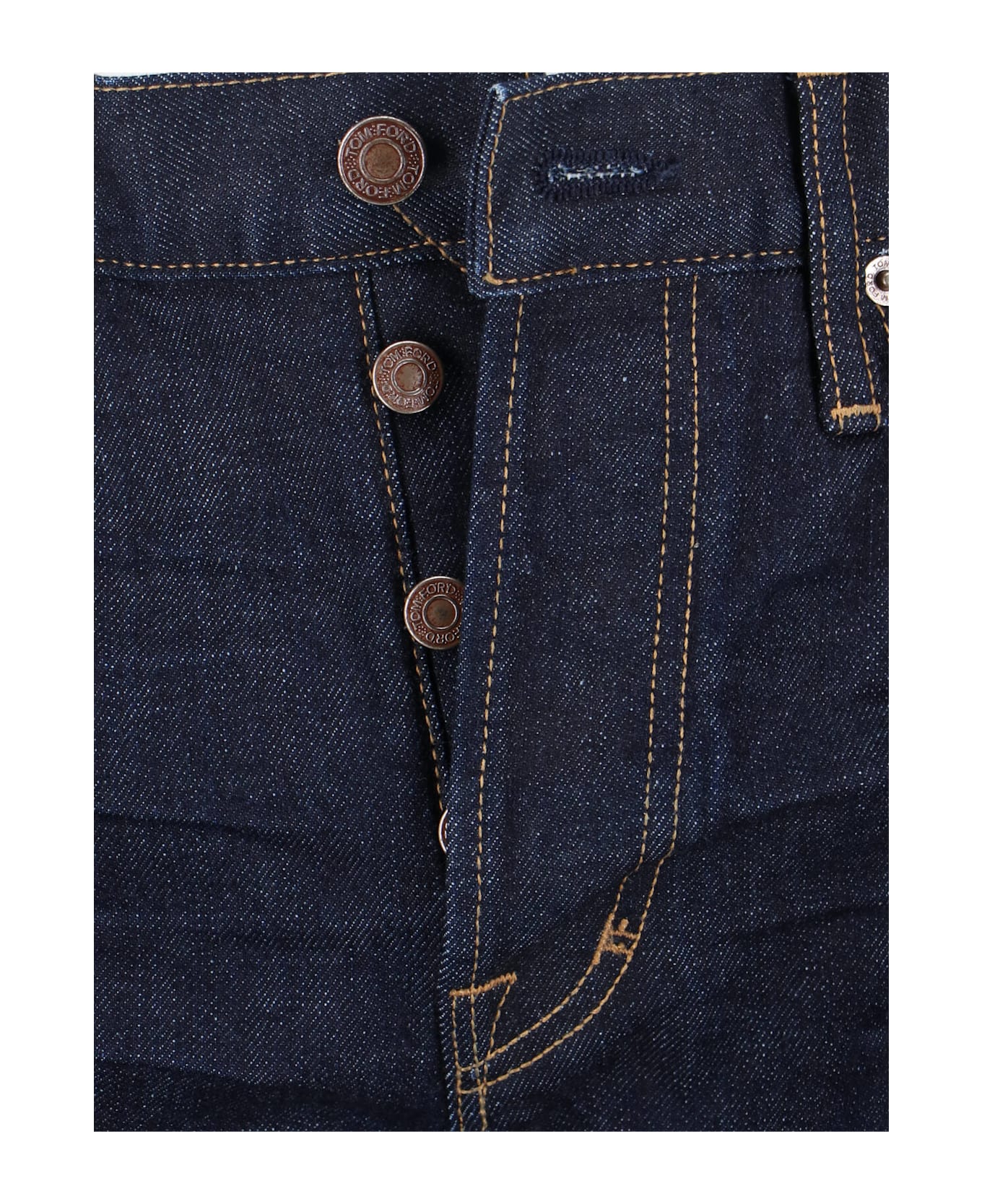 Tom Ford Bootcut Jeans - Blue