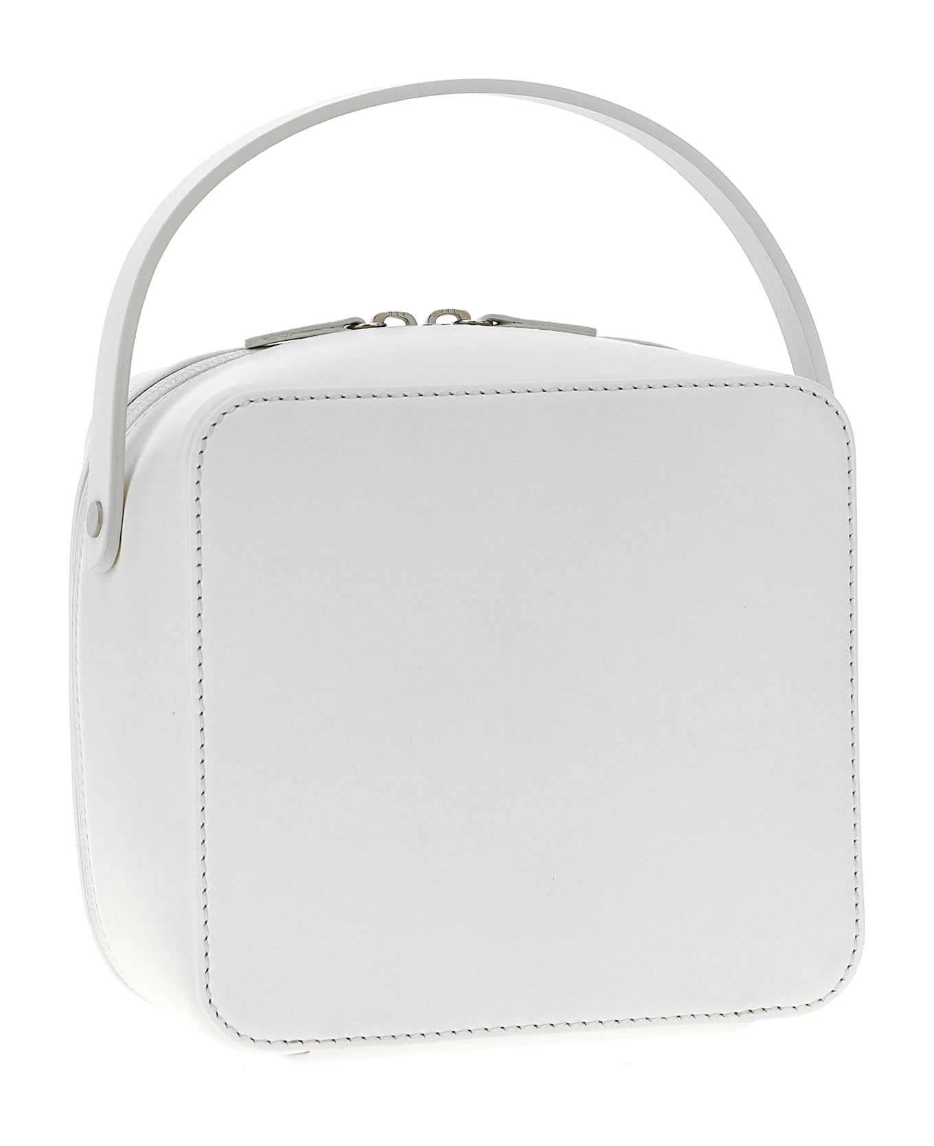 Auralee 
leather Small Travel Case
 Handbag - White