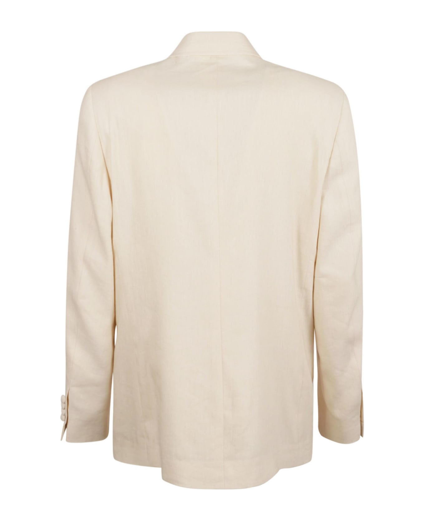 Lardini Double-breasted Formal Dinner Jacket - Off White