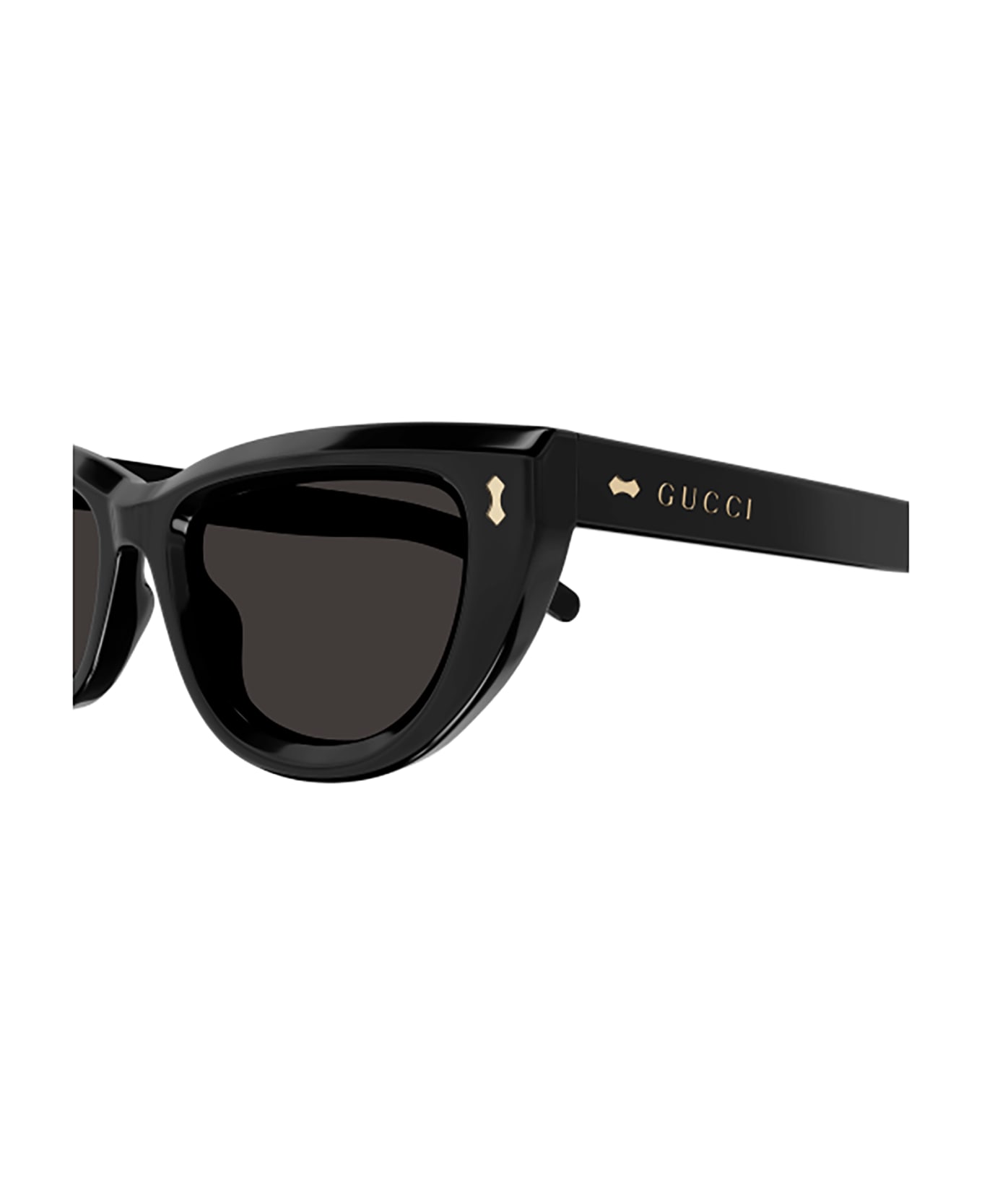 Gucci Eyewear GG1521S Sunglasses - Black Black Grey サングラス
