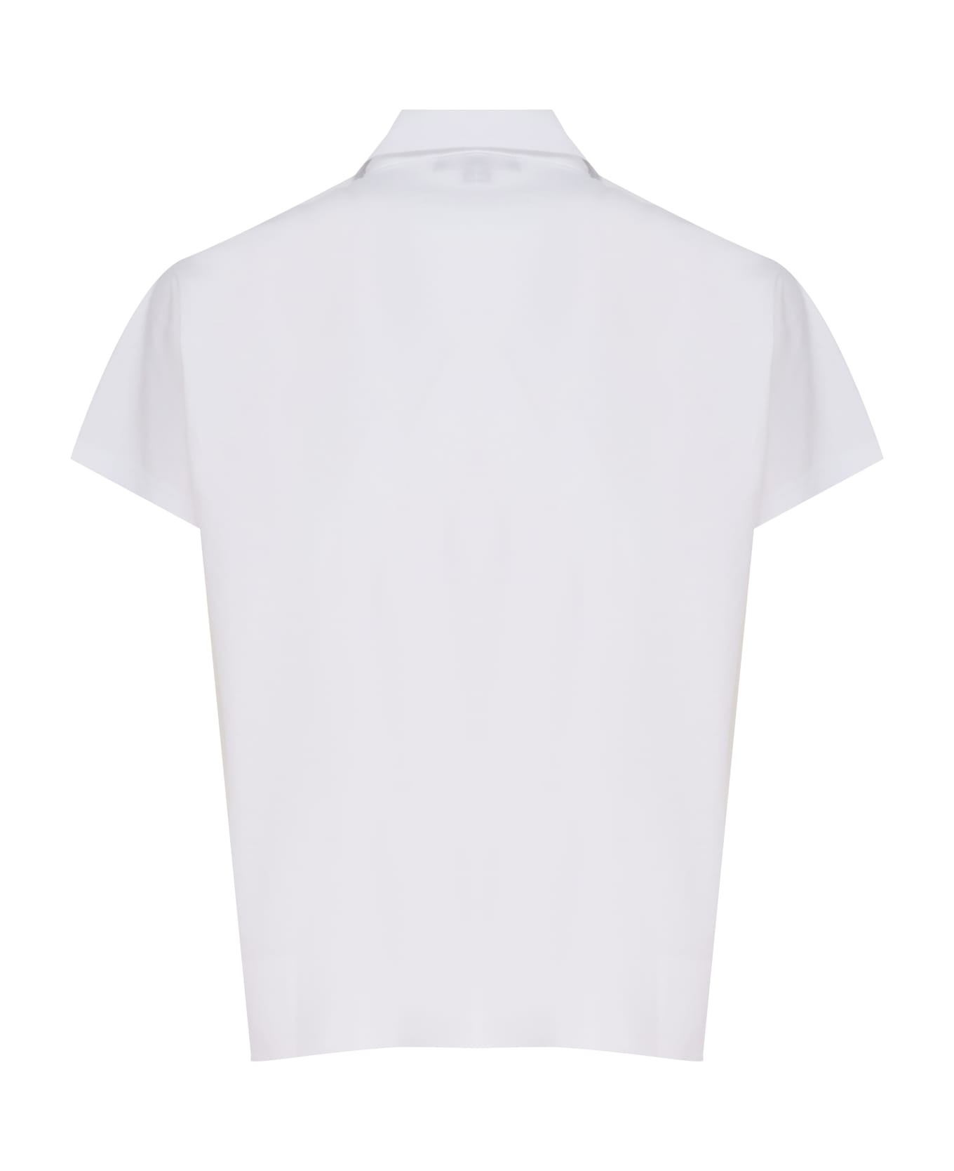 Fay Short Sleeve Polo Shirt - Bianco