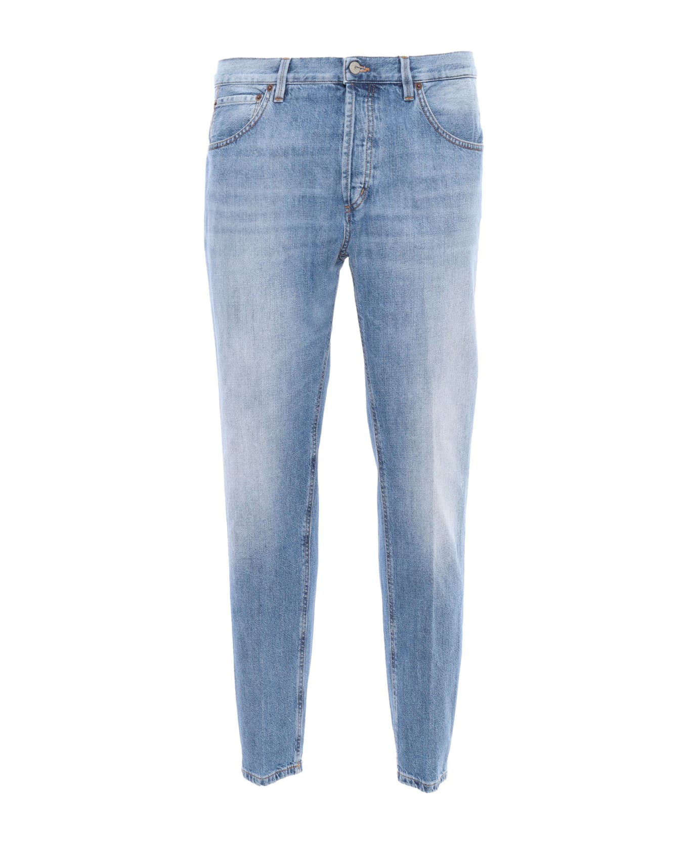 Dondup Washed Effect Jeans - Blu デニム